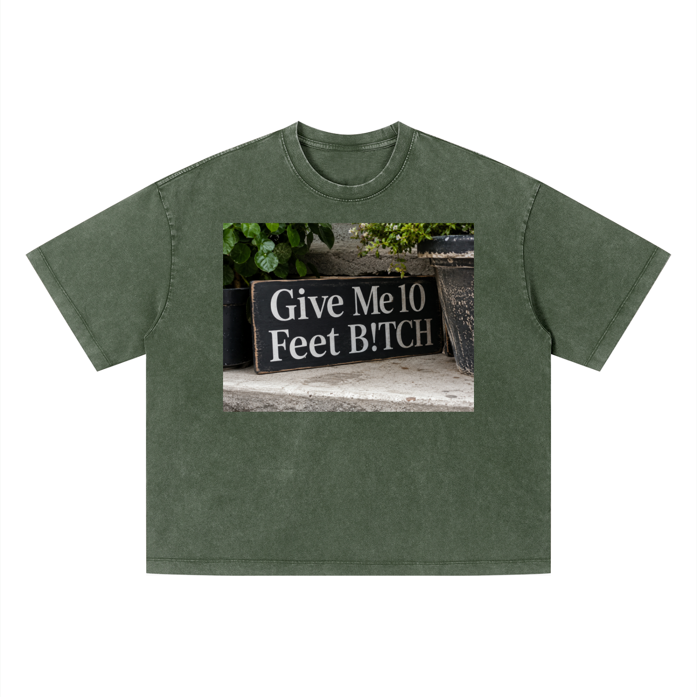 Unisex Vintage Wash Boxy T-Shirt