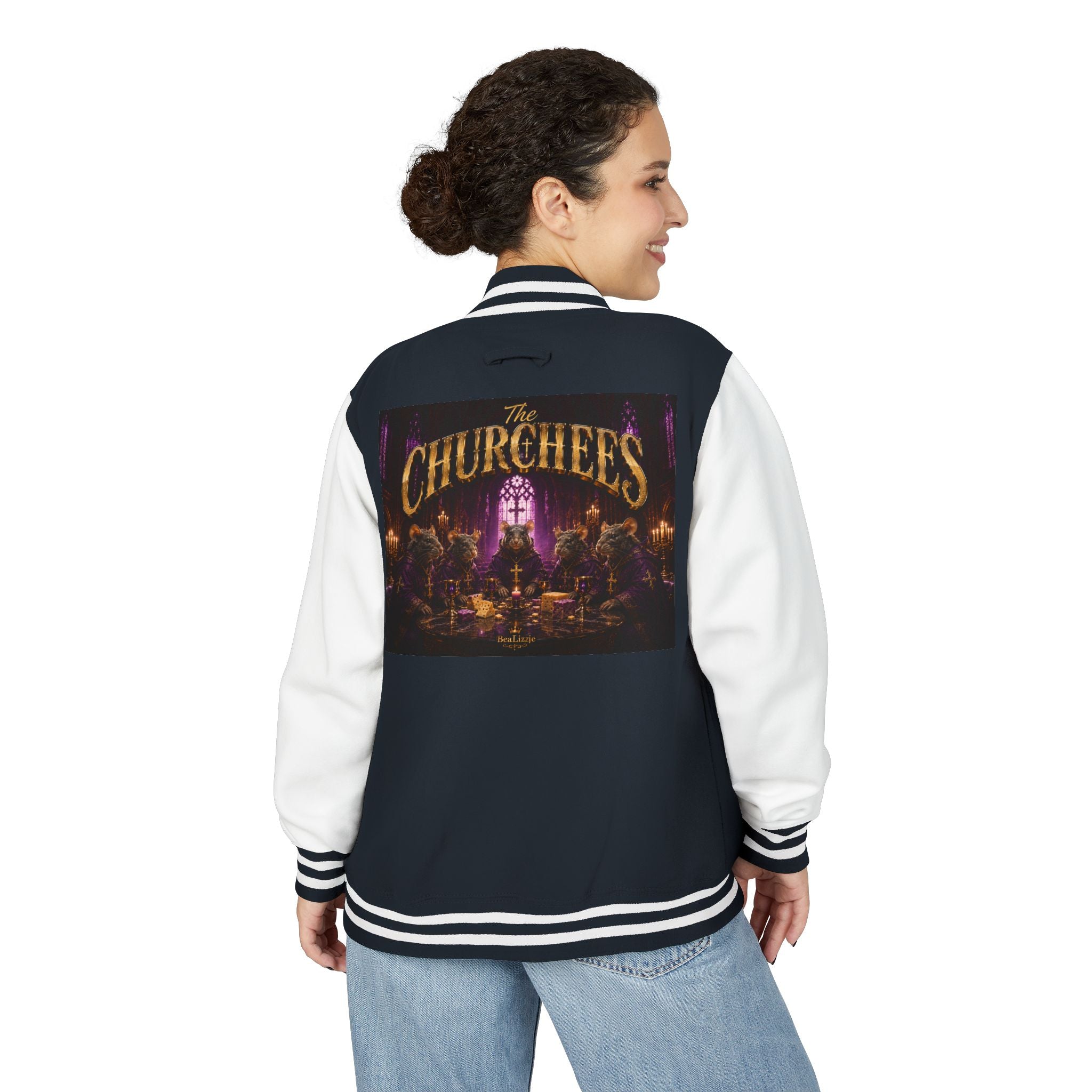 Letterman Jacket — The Churchchefs Band Logo Varsity Jacket
