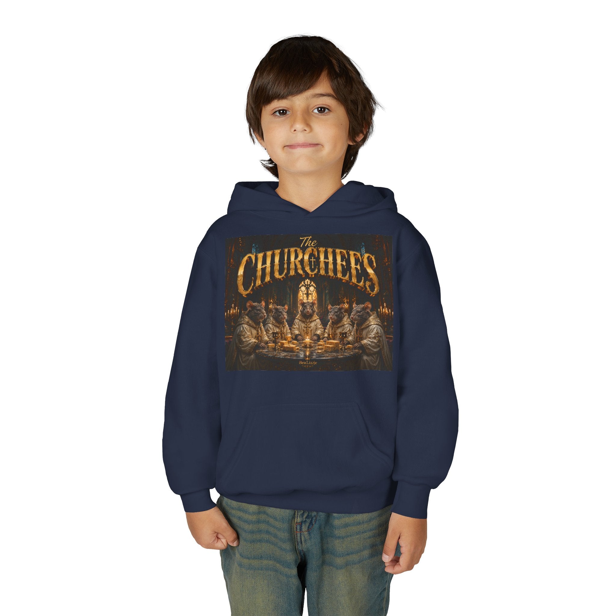 Sweat à capuche enfant — Pull « The Churchees »