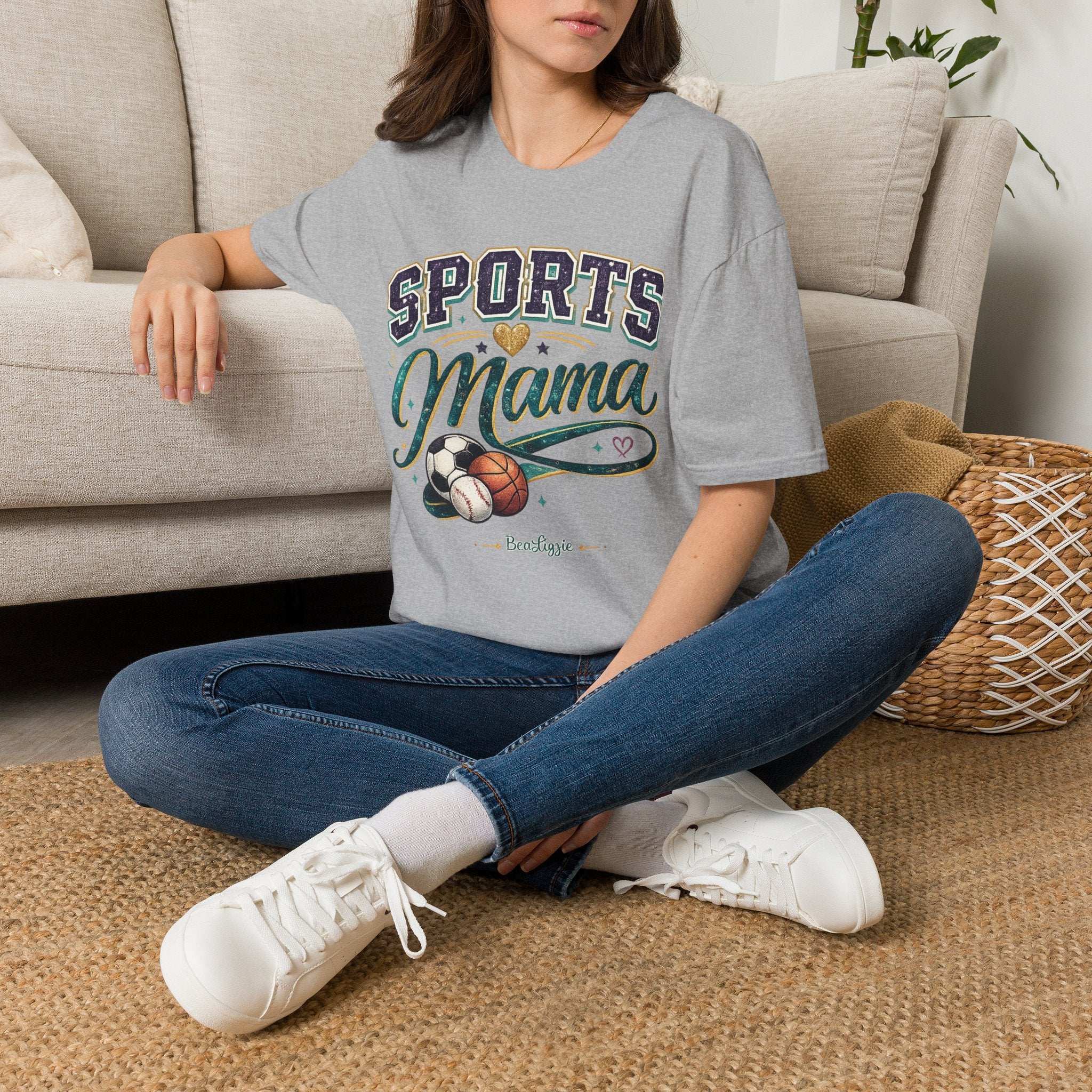 Sports Mama T-Shirt — Athletic Mom Graphic Tee