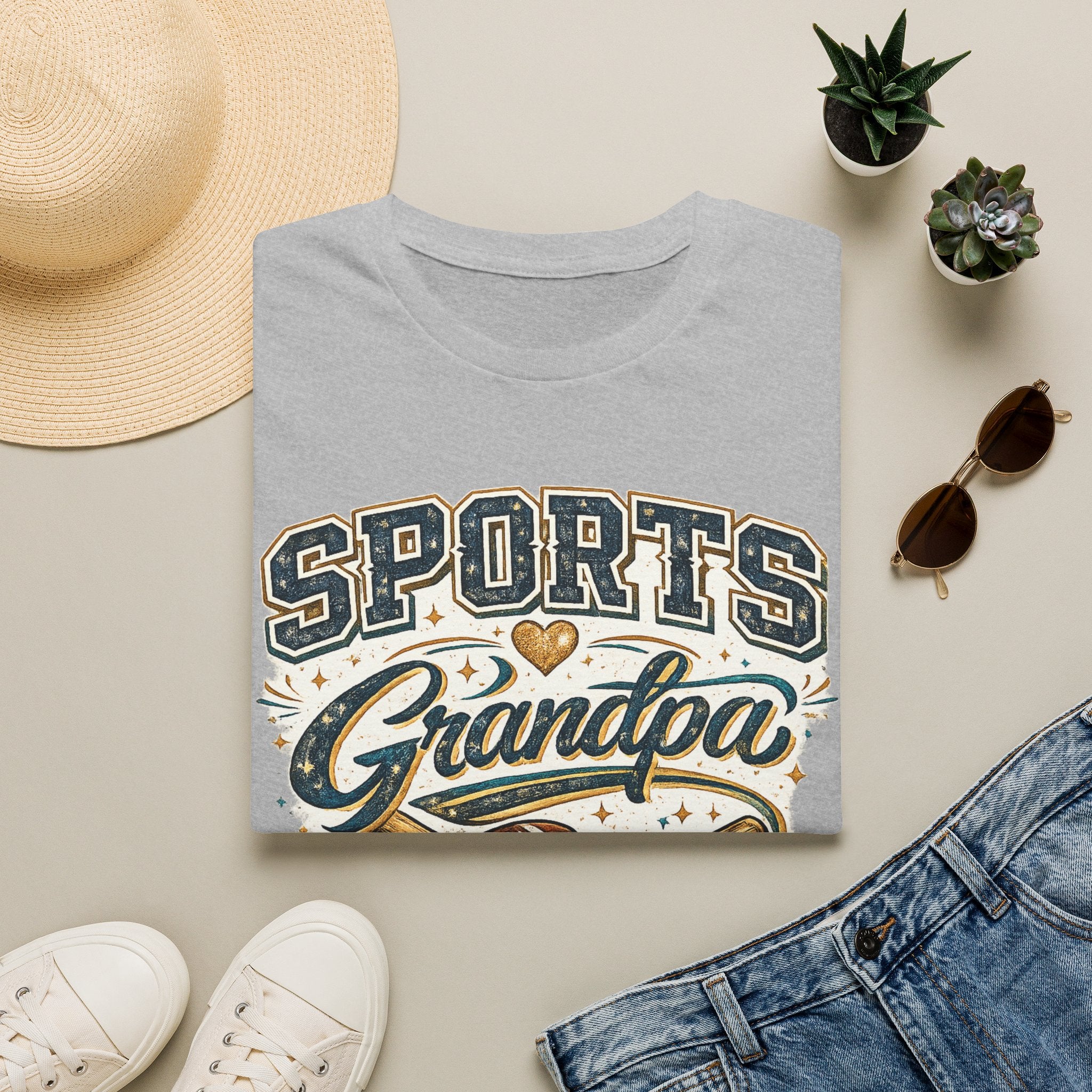 Sports Grandpa T-Shirt — Vintage Athletic Grandpa Gift