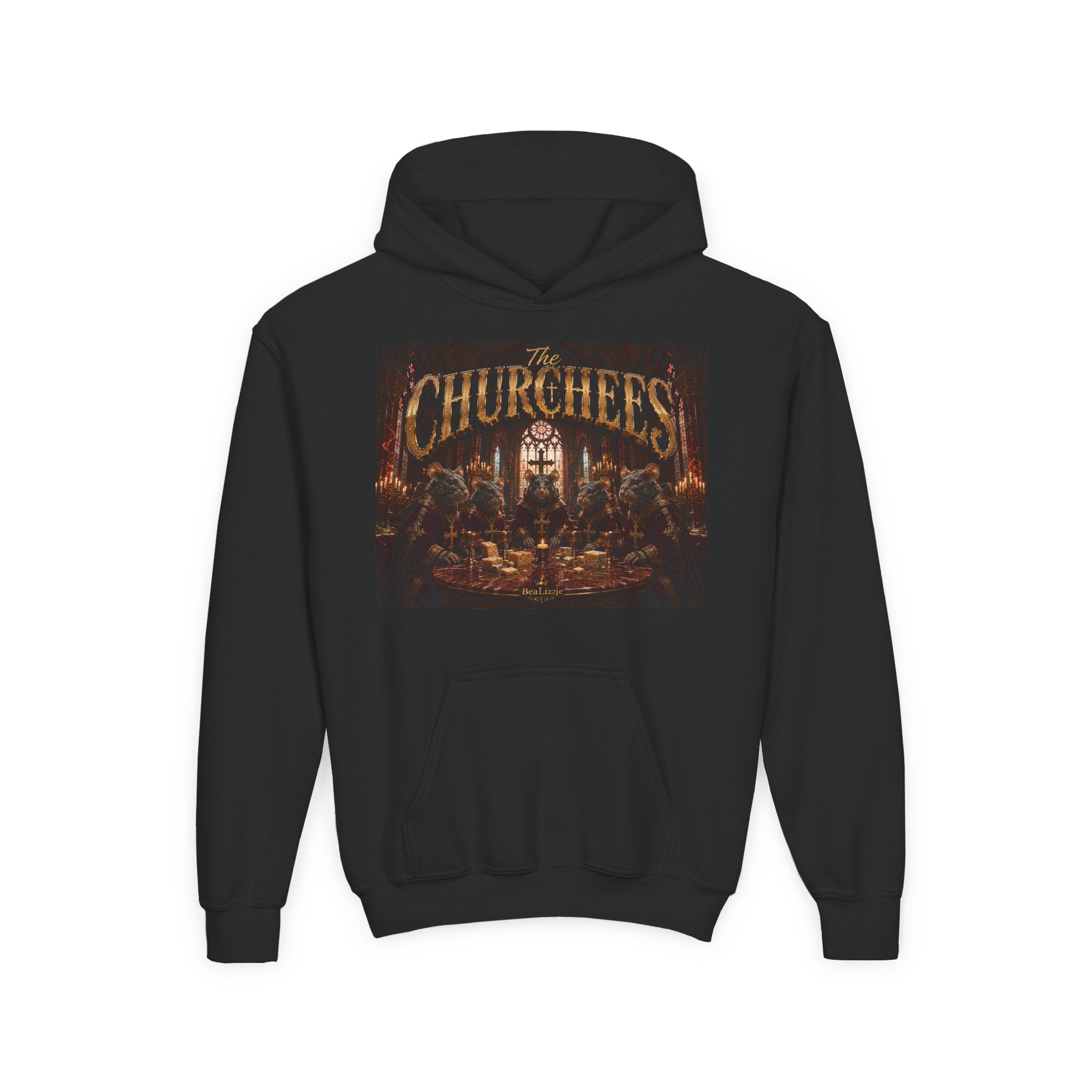 Sweat à capuche enfant — Motif « The Churches »