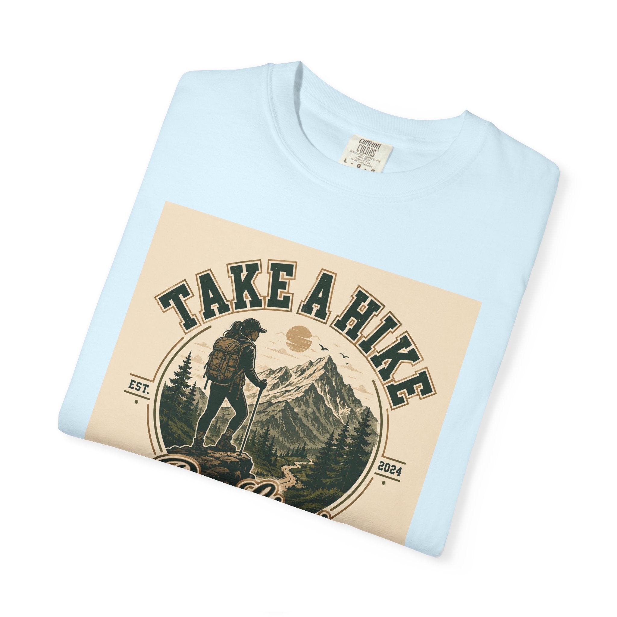 Take A Hike Graphic T-Shirt — Vintage Mountain Hiking Tee