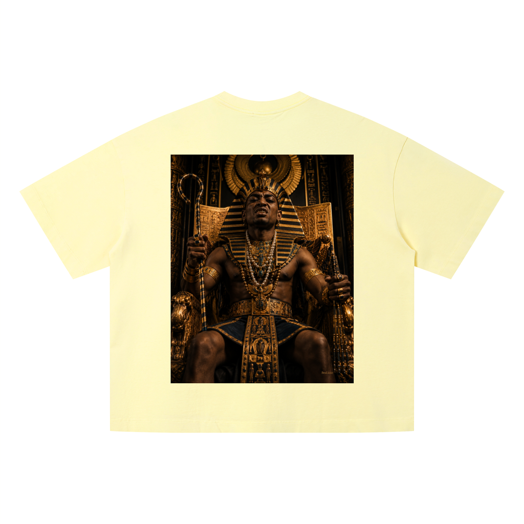 T-shirt unisexe ample délavé vintage