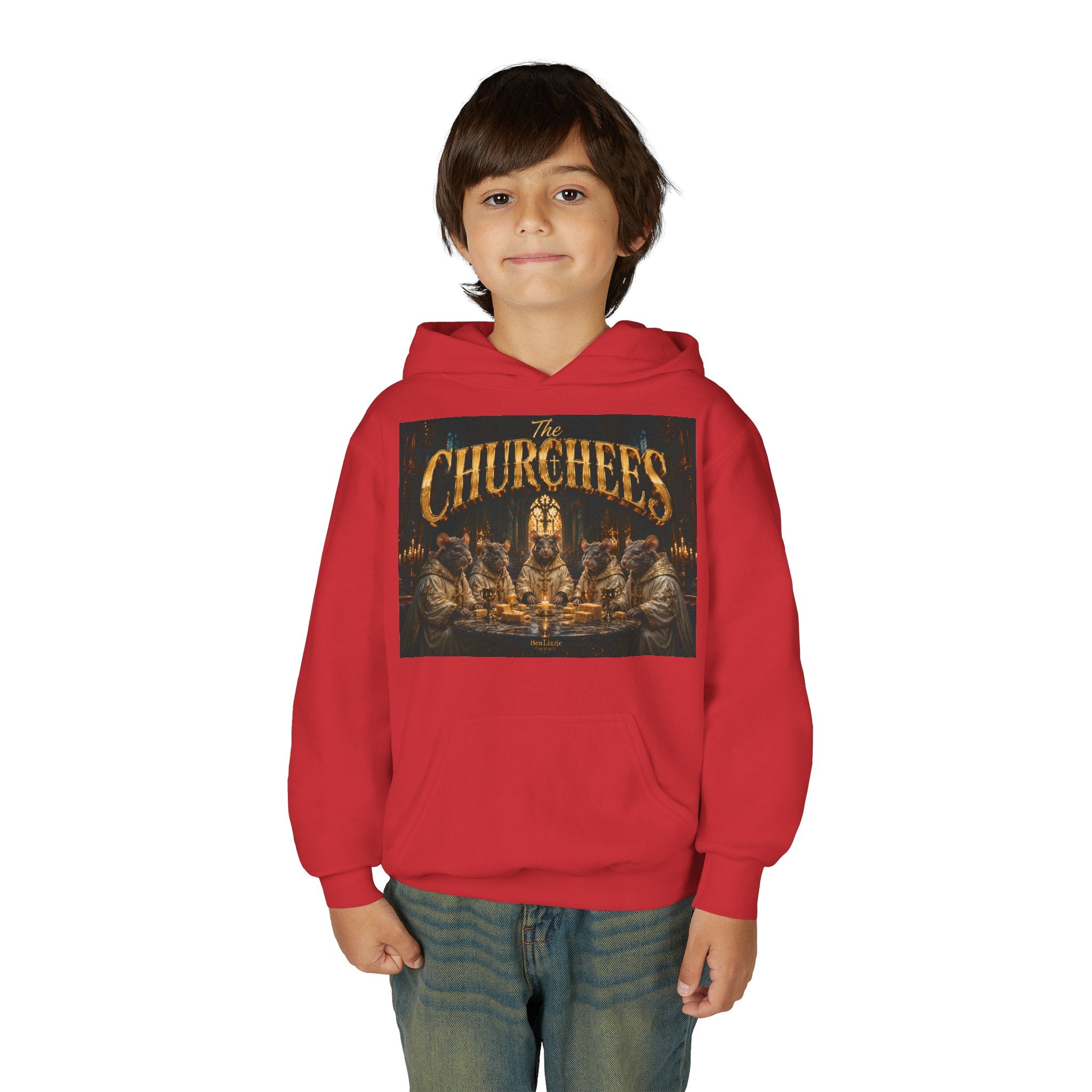 Sweat à capuche enfant — Pull « The Churchees »