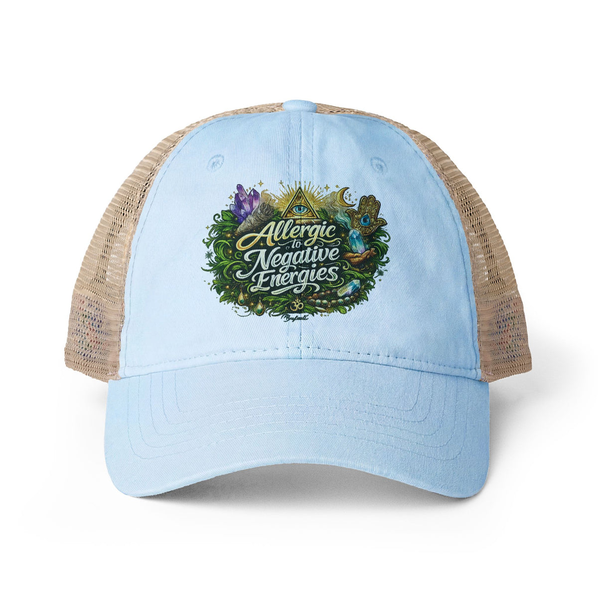 Women's Washed Mesh-Back Cap