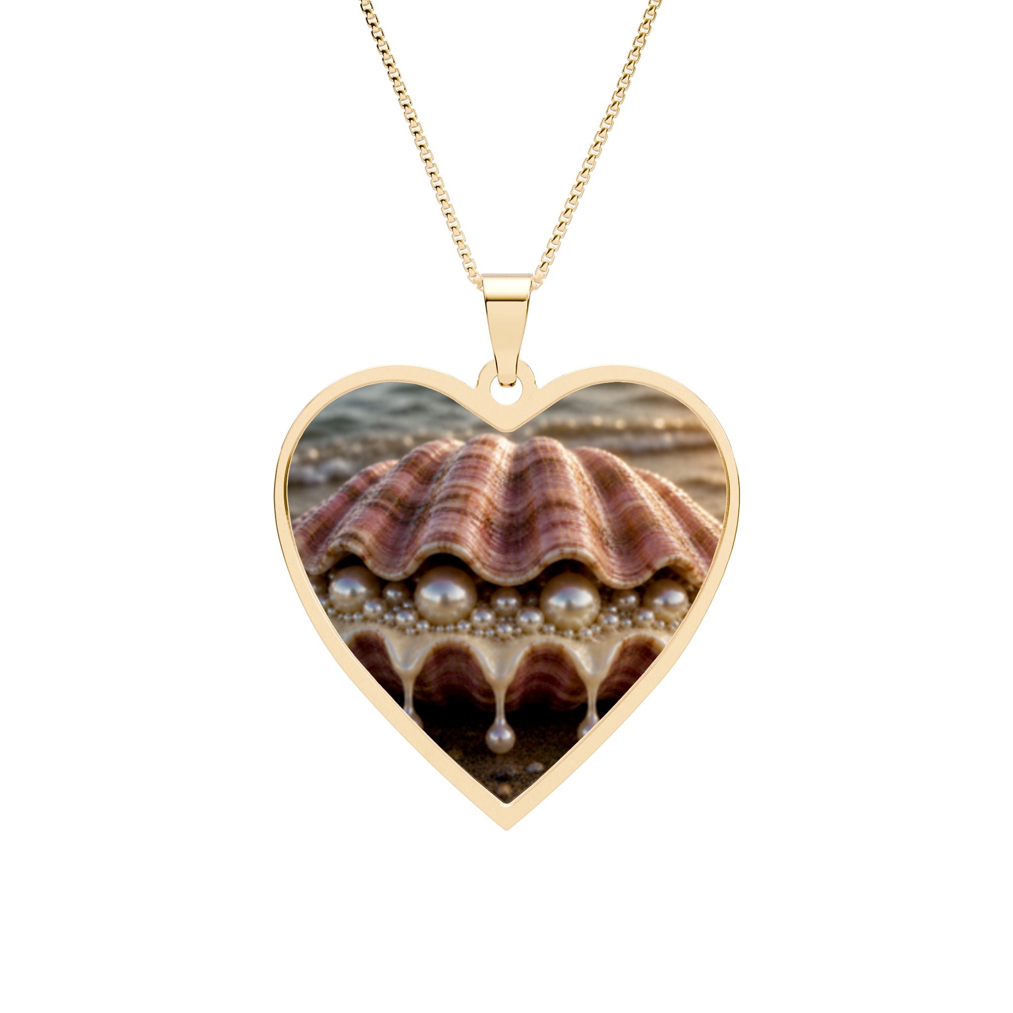 Heart Photo Pendant – Personalized Heart Frame Necklace for Sentimental Gifts