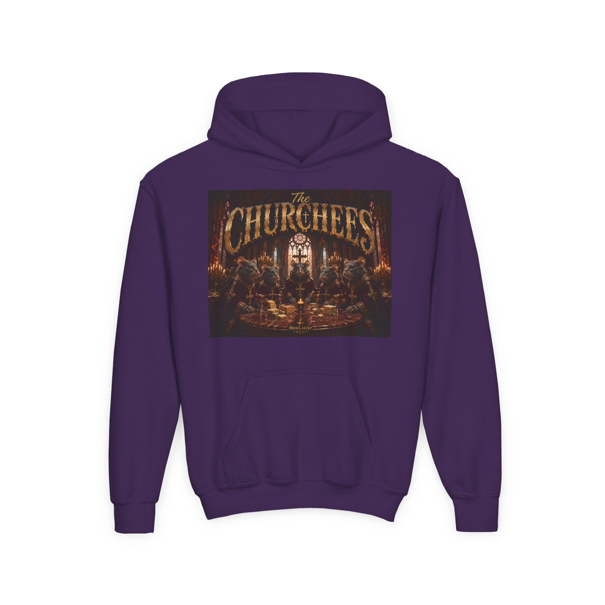 Sweat à capuche enfant — Motif « The Churches »