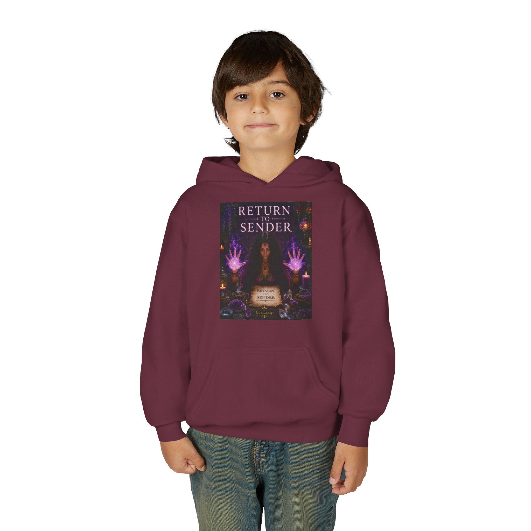 Sweat à capuche enfant « Retour à l'expéditeur »