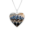 Heart Photo Pendant — Personalized Heart Frame Necklace (Silver or Gold)