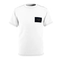 Minimal Script Pocket Tee — 'Breathe' Casual Unisex T‑Shirt
