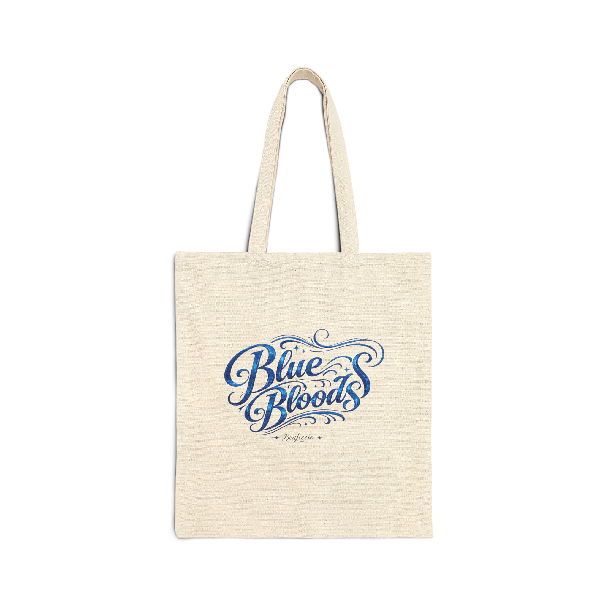 Tote Bag — "Blue Bloods" Script Canvas Tote