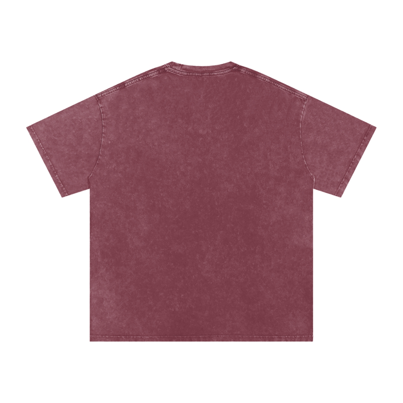 T-shirt oversize en coton délavé à la neige