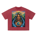Unisex Vintage Wash Boxy T-Shirt