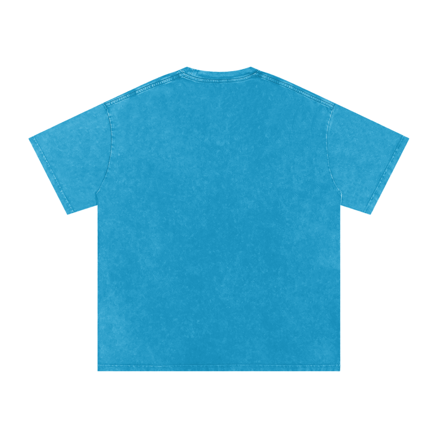T-shirt oversize en coton délavé à la neige
