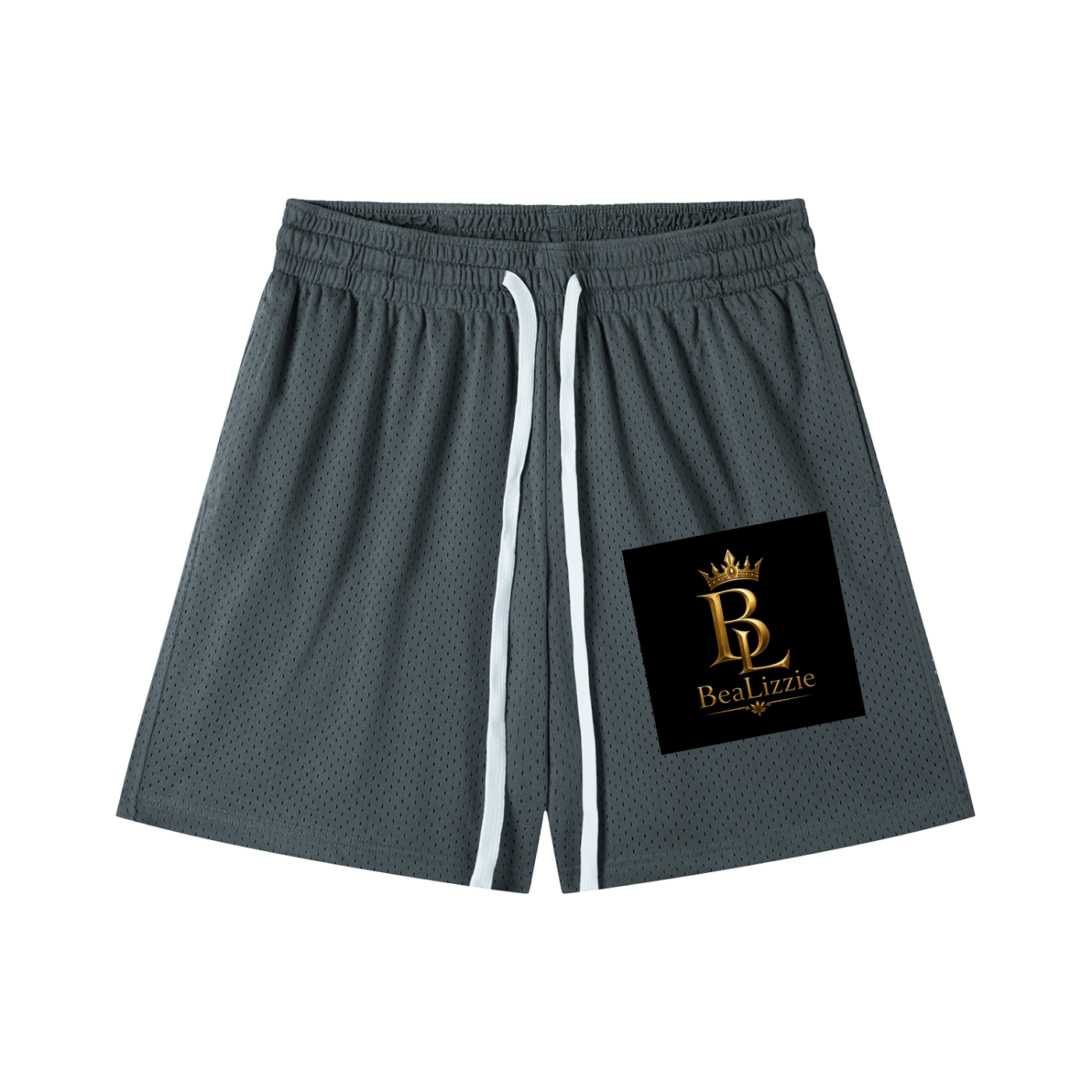 Mesh Drawstring Shorts