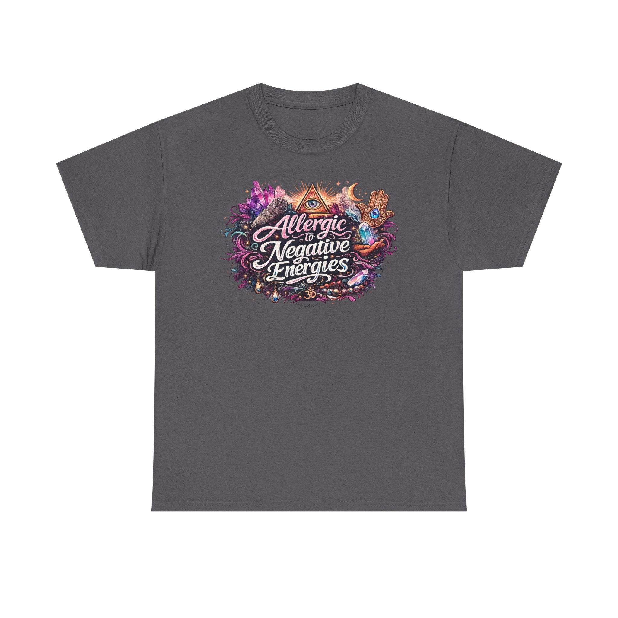 Allergic to Negative Energies T-Shirt — Positive Vibes Graphic Tee