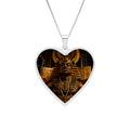 Heart Frame Photo Pendant