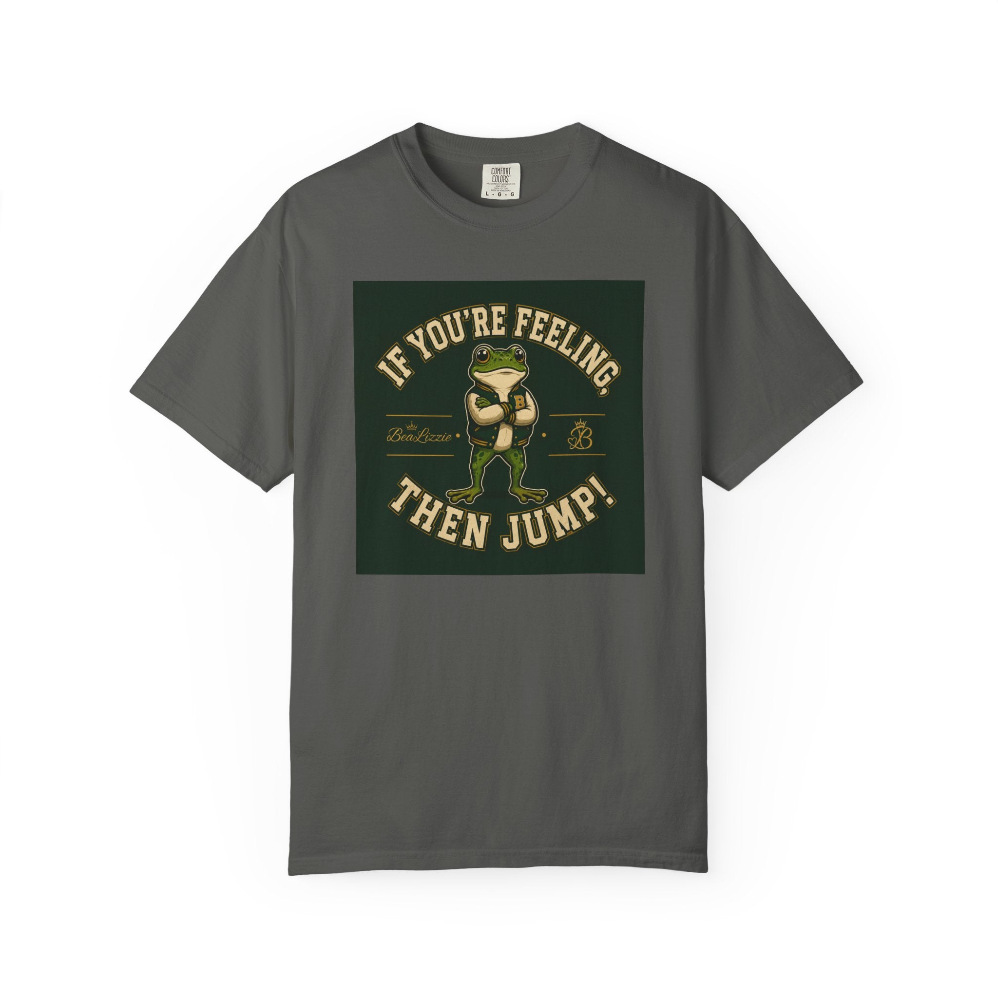 If You’re Feeling, Then Jump! Frog Graphic T-Shirt