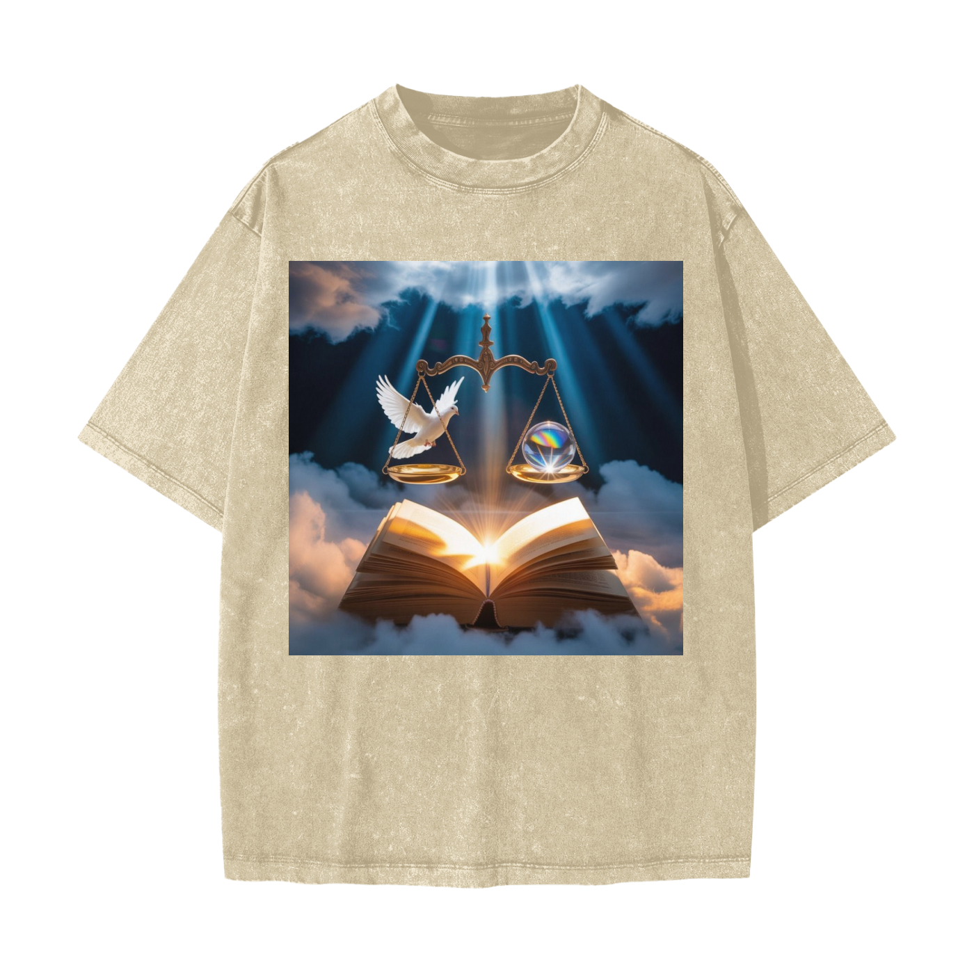 Heavyweight Snow Washed T-Shirt