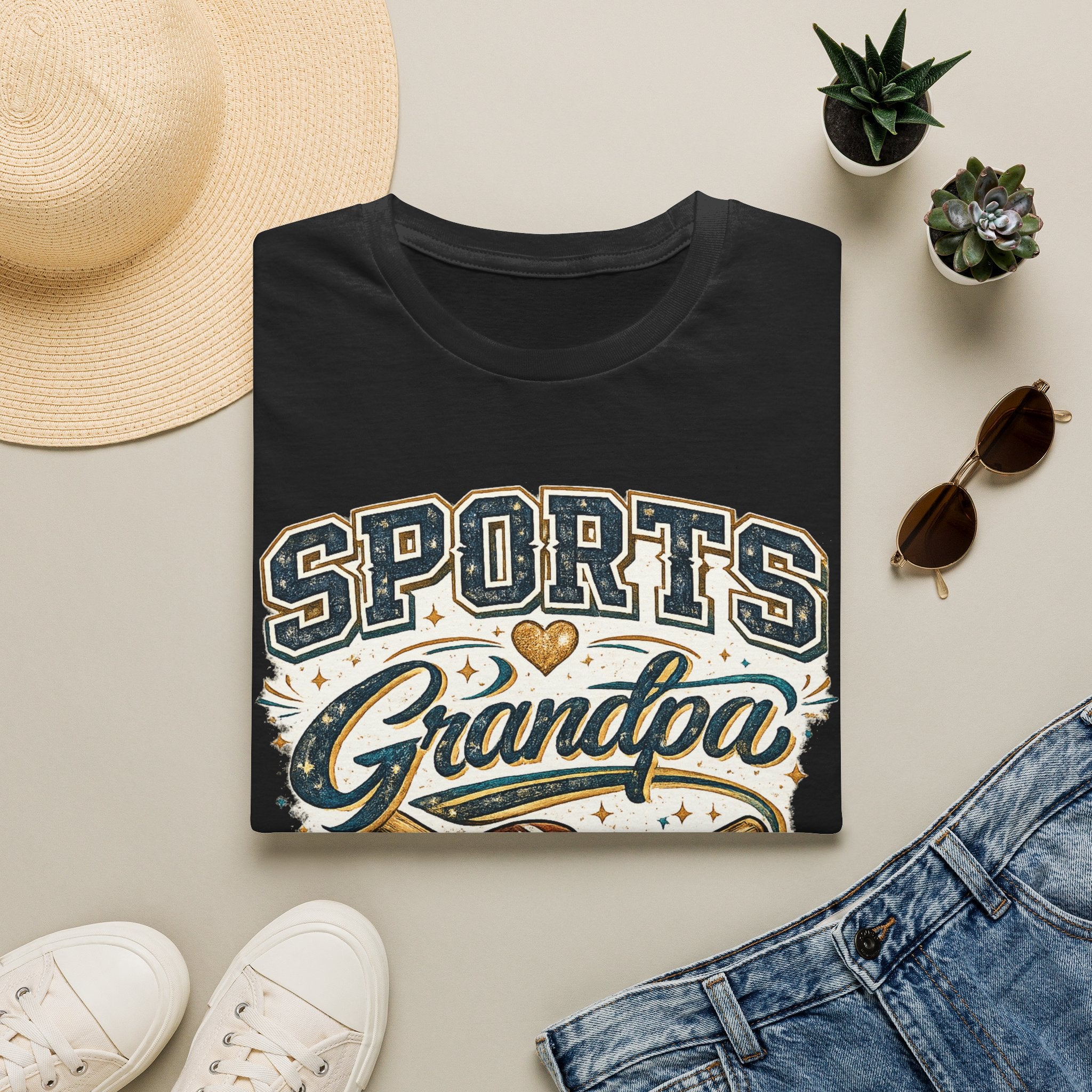 Sports Grandpa T-Shirt — Vintage Athletic Grandpa Gift