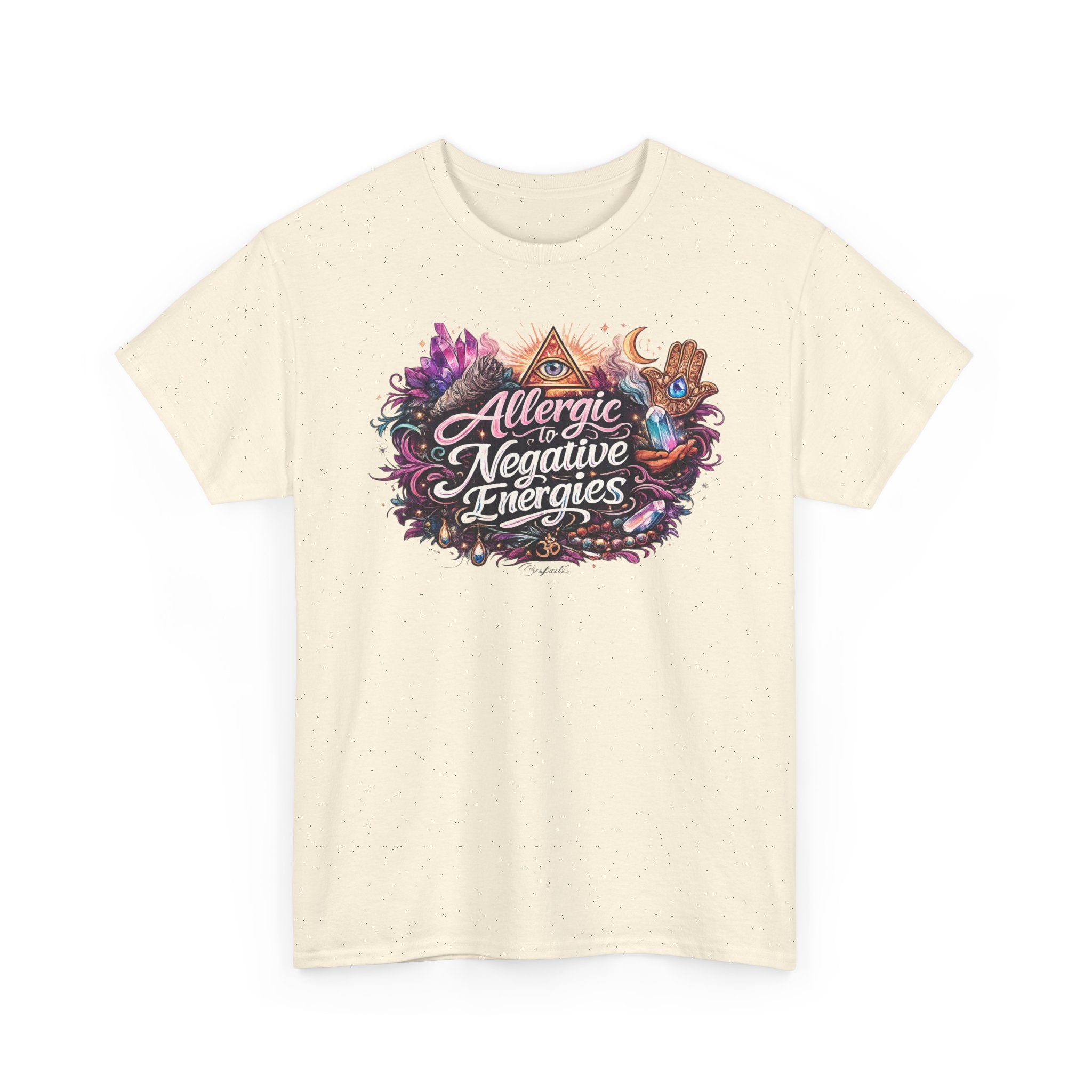 Allergic to Negative Energies T-Shirt — Positive Vibes Graphic Tee
