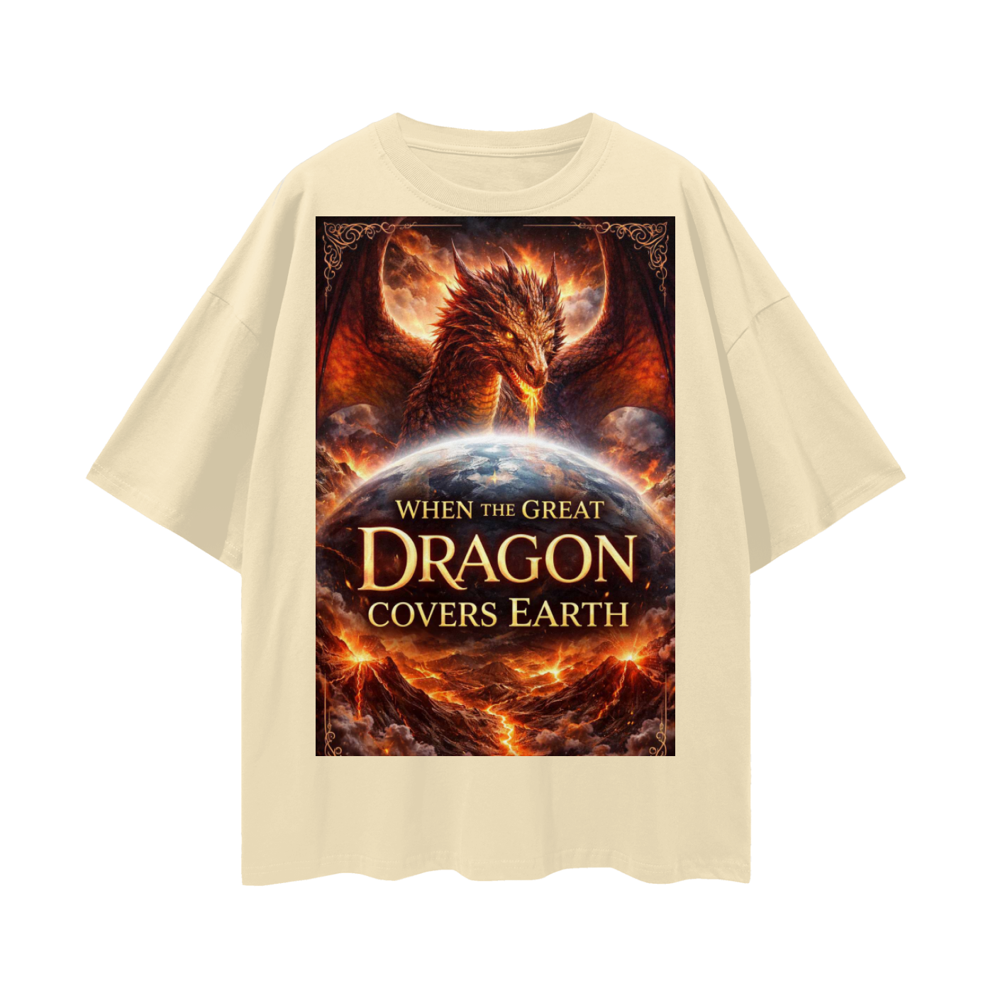 Streetwear Loose Drop Shoulder T-Shirt