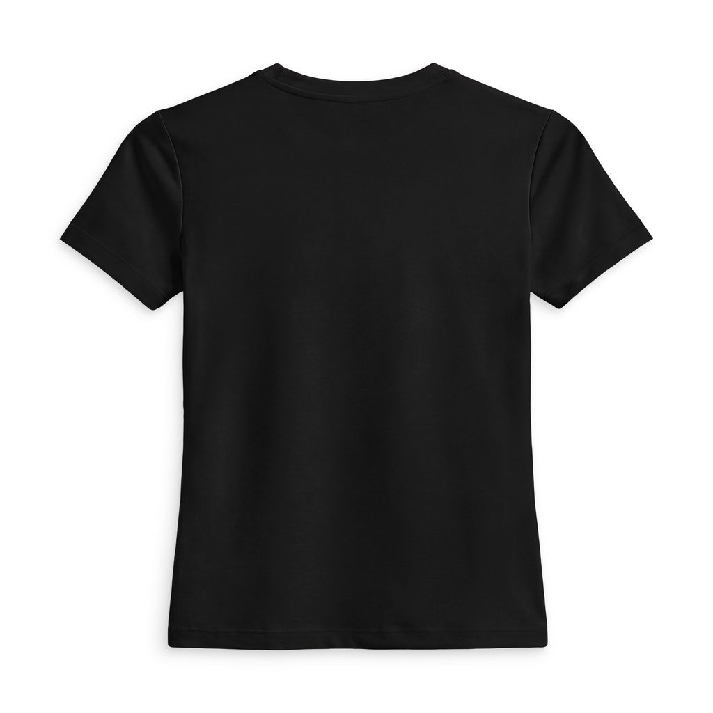 T-shirt Rose « Playing for Keeps » — T-shirt fleuri ajusté pour femme
