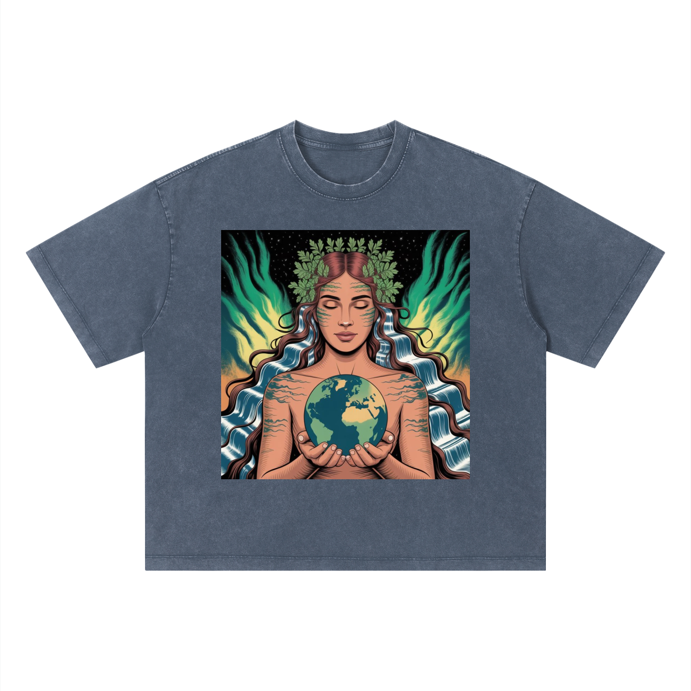 Unisex Vintage Wash Boxy T-Shirt