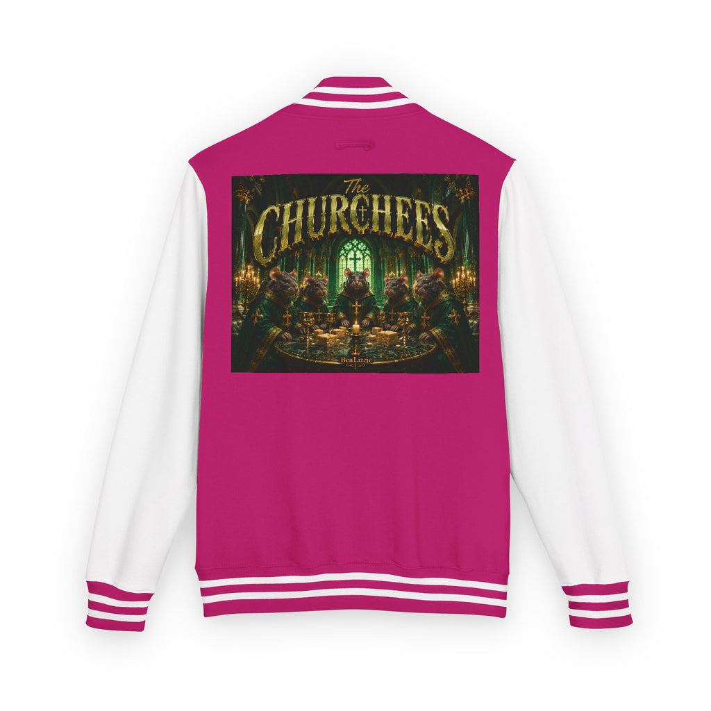 Letterman Jacket — The Churchers Band Logo Varsity Jacket