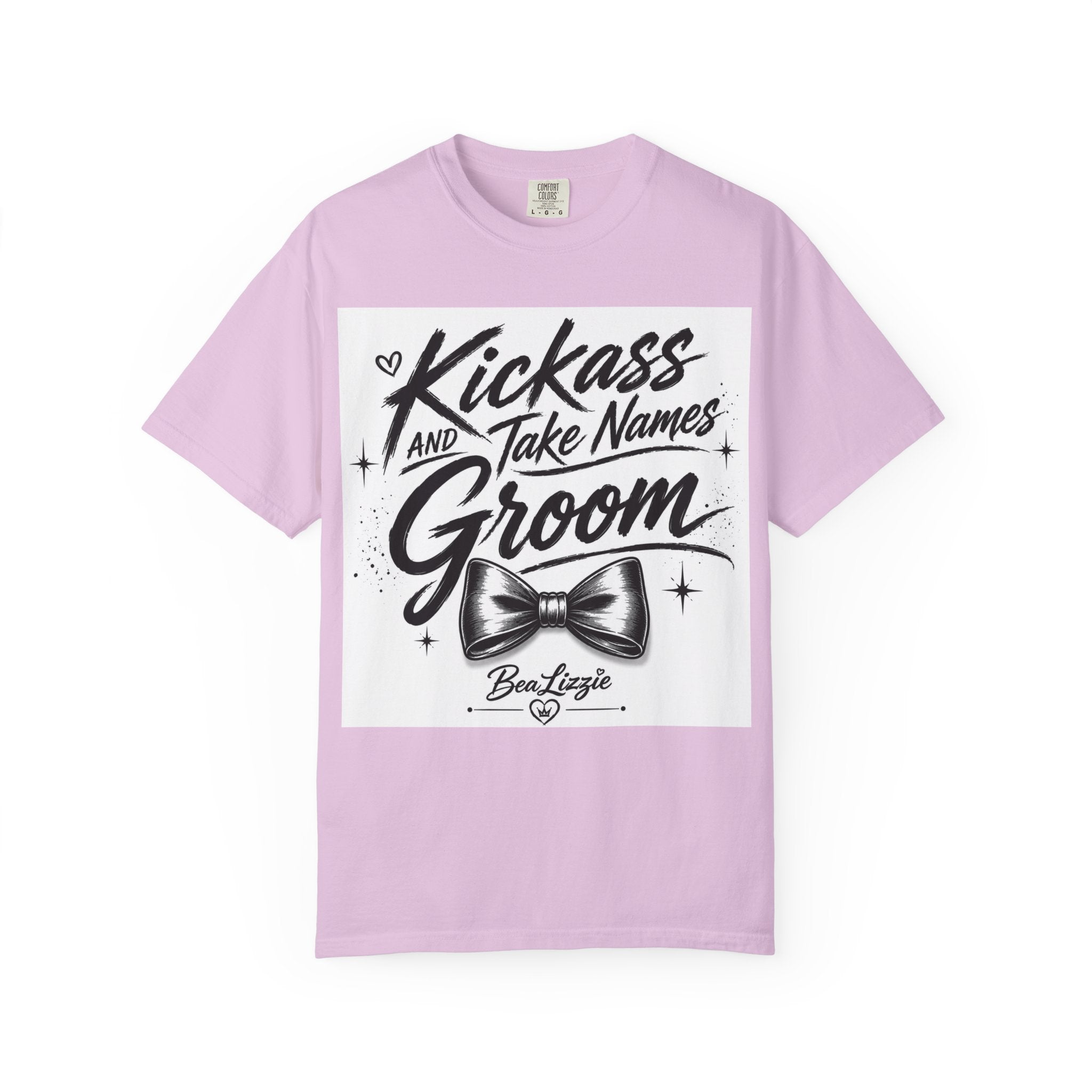 Groom 'Kickass and Take Names' Graphic T-Shirt
