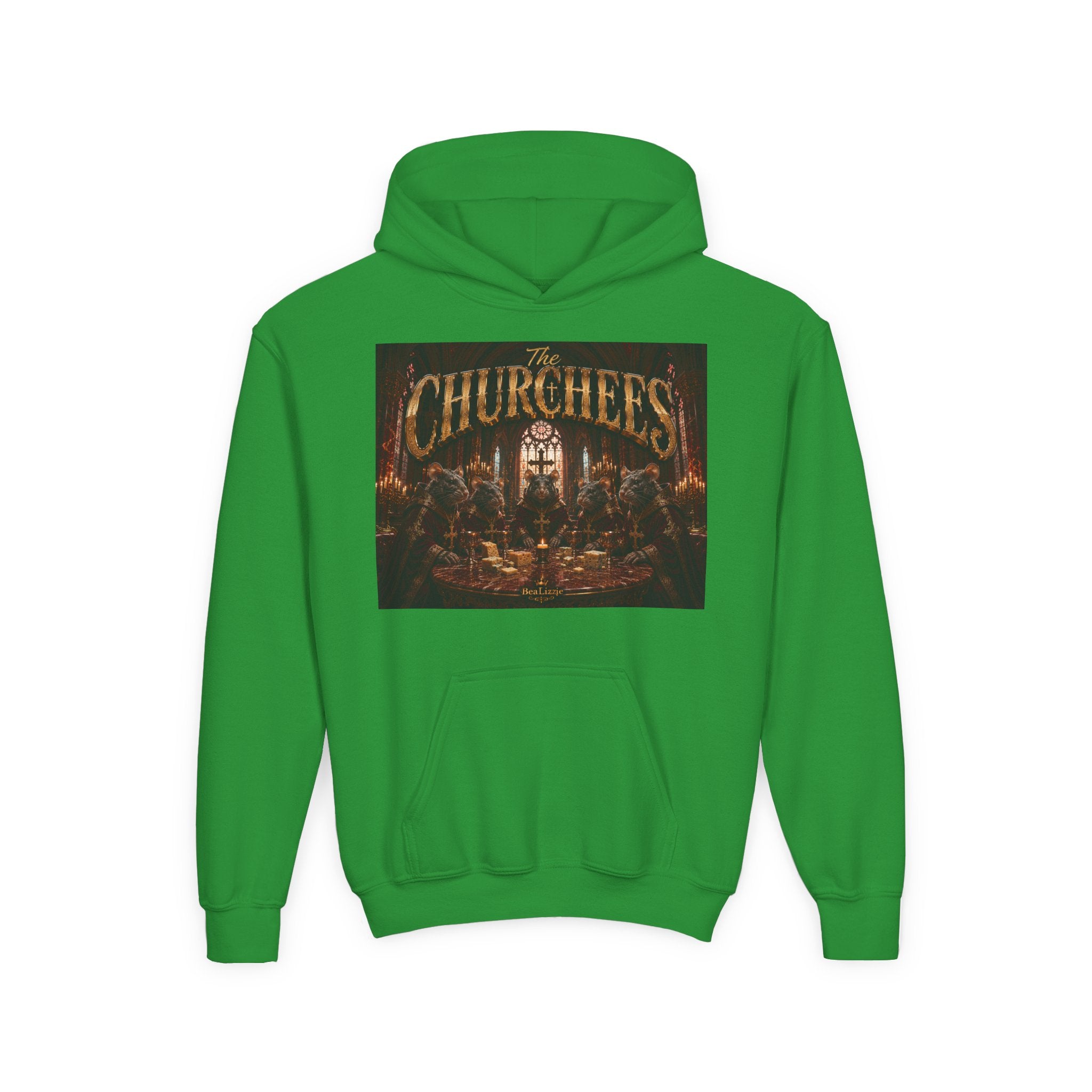 Sweat à capuche enfant — Motif « The Churches »