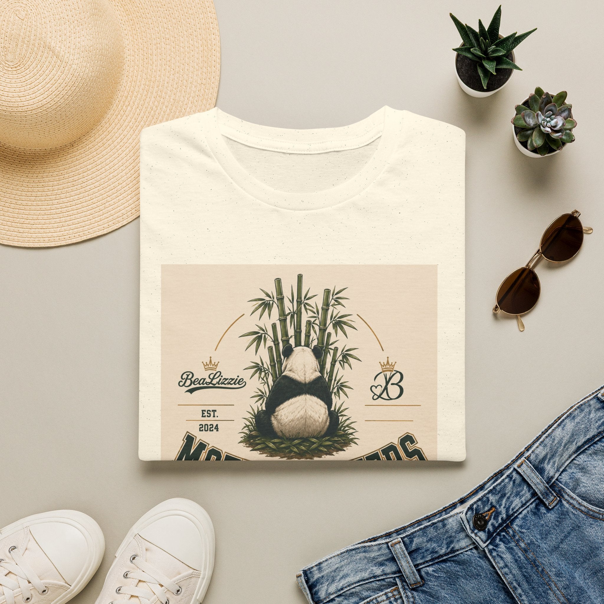 Panda Bamboo 'Motherfuckers' Graphic T-Shirt