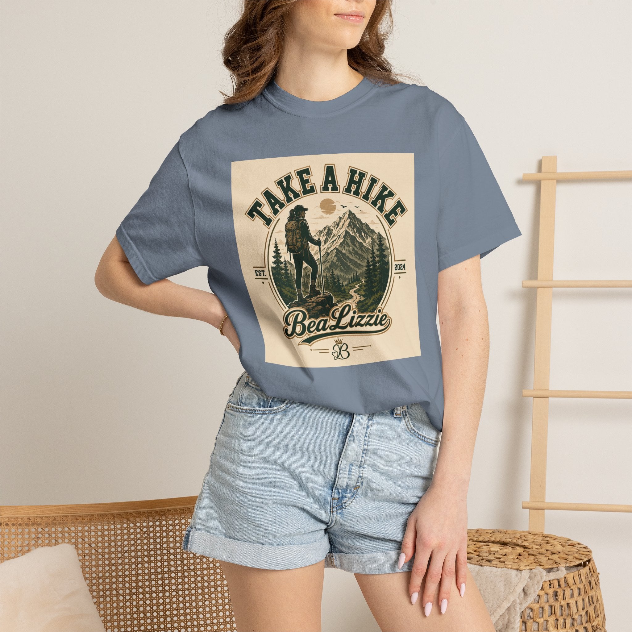 Take A Hike Graphic T-Shirt — Vintage Mountain Hiking Tee
