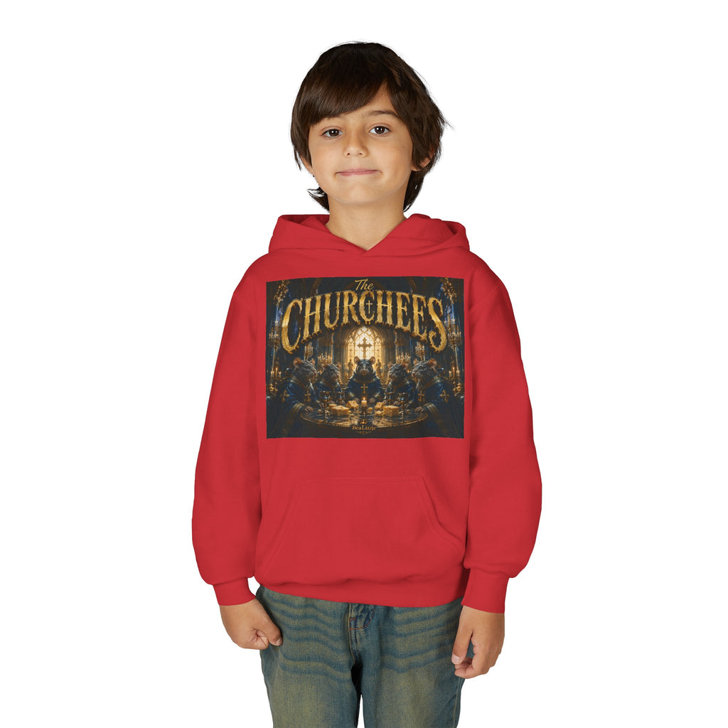 Sweat à capuche enfant – Sweat-shirt à motif « CHURCHEES »