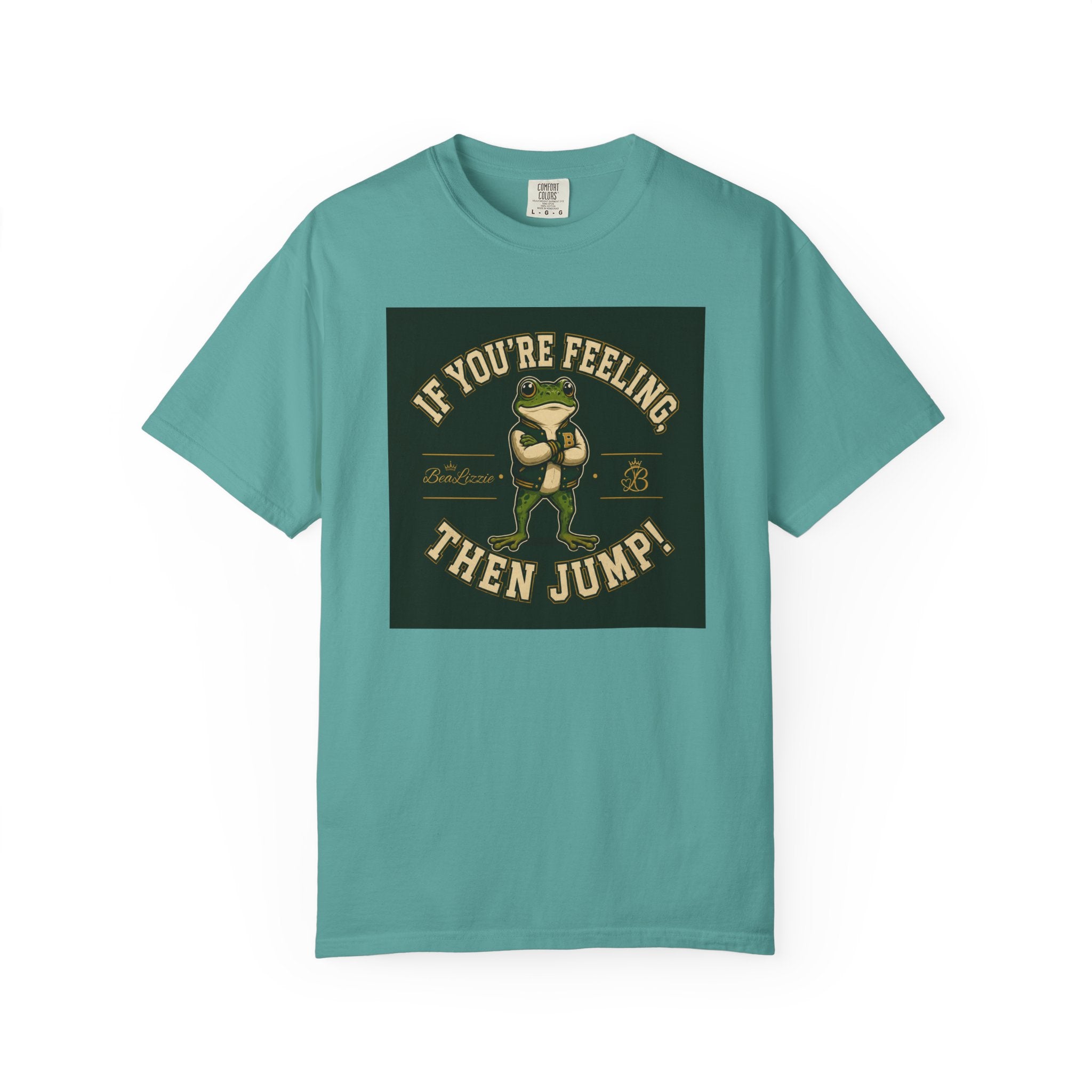 If You’re Feeling, Then Jump! Frog Graphic T-Shirt
