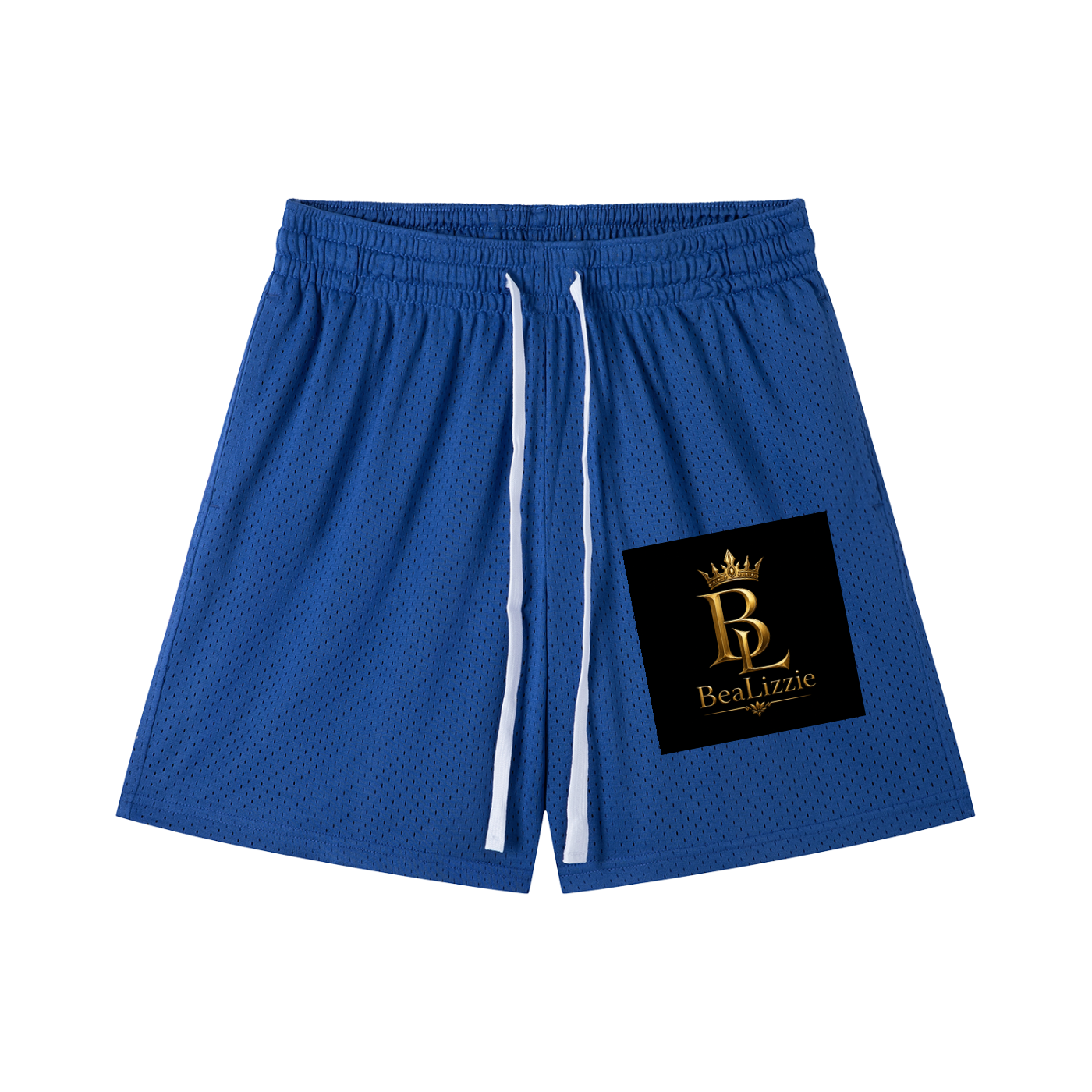 Mesh Drawstring Shorts