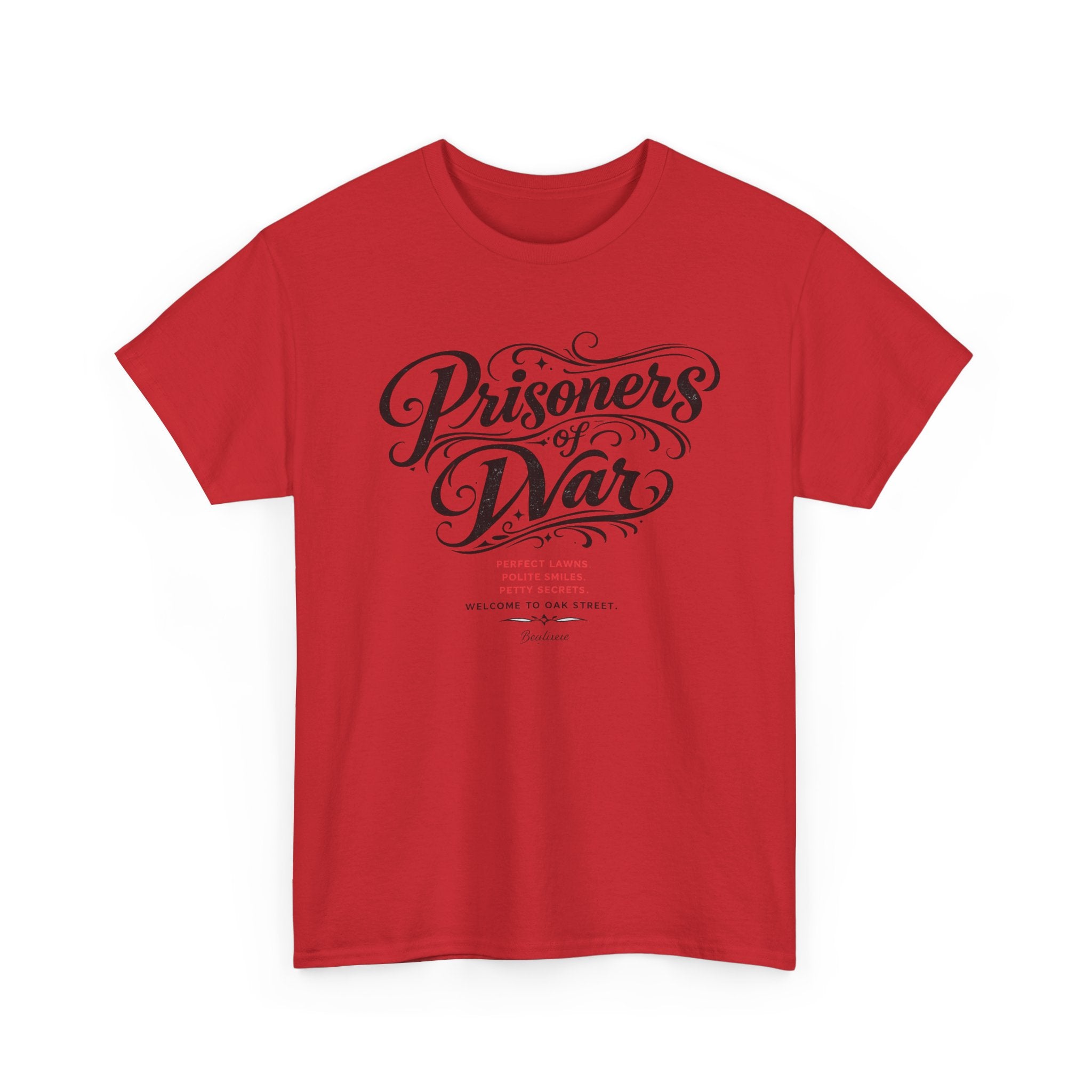 T‑Shirt — "Prisoners of War" Script Tee | Veterans, Memorial & Military Tribute Shirt