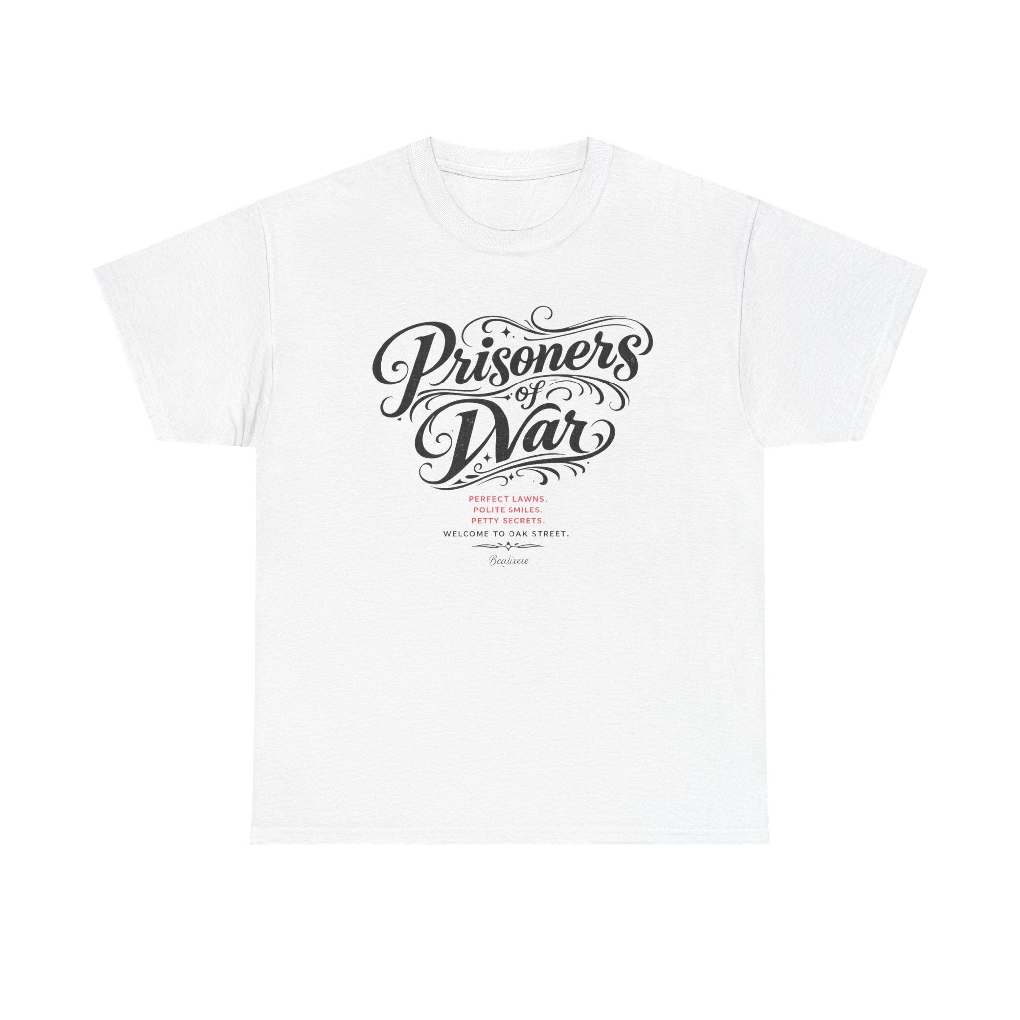 T‑Shirt — "Prisoners of War" Script Tee | Veterans, Memorial & Military Tribute Shirt