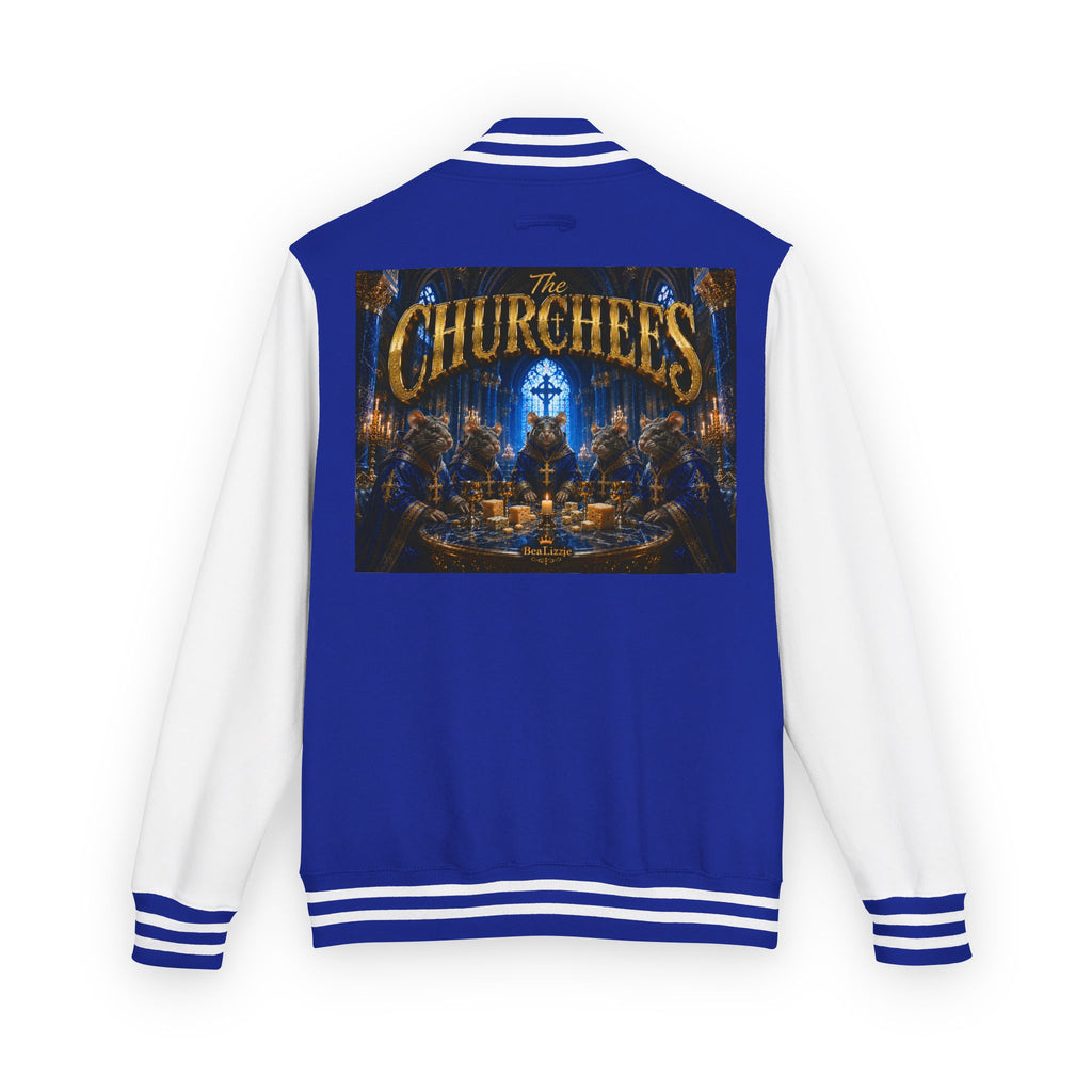The Churchees Logo Letterman Jacket — Retro Band Varsity Jacket