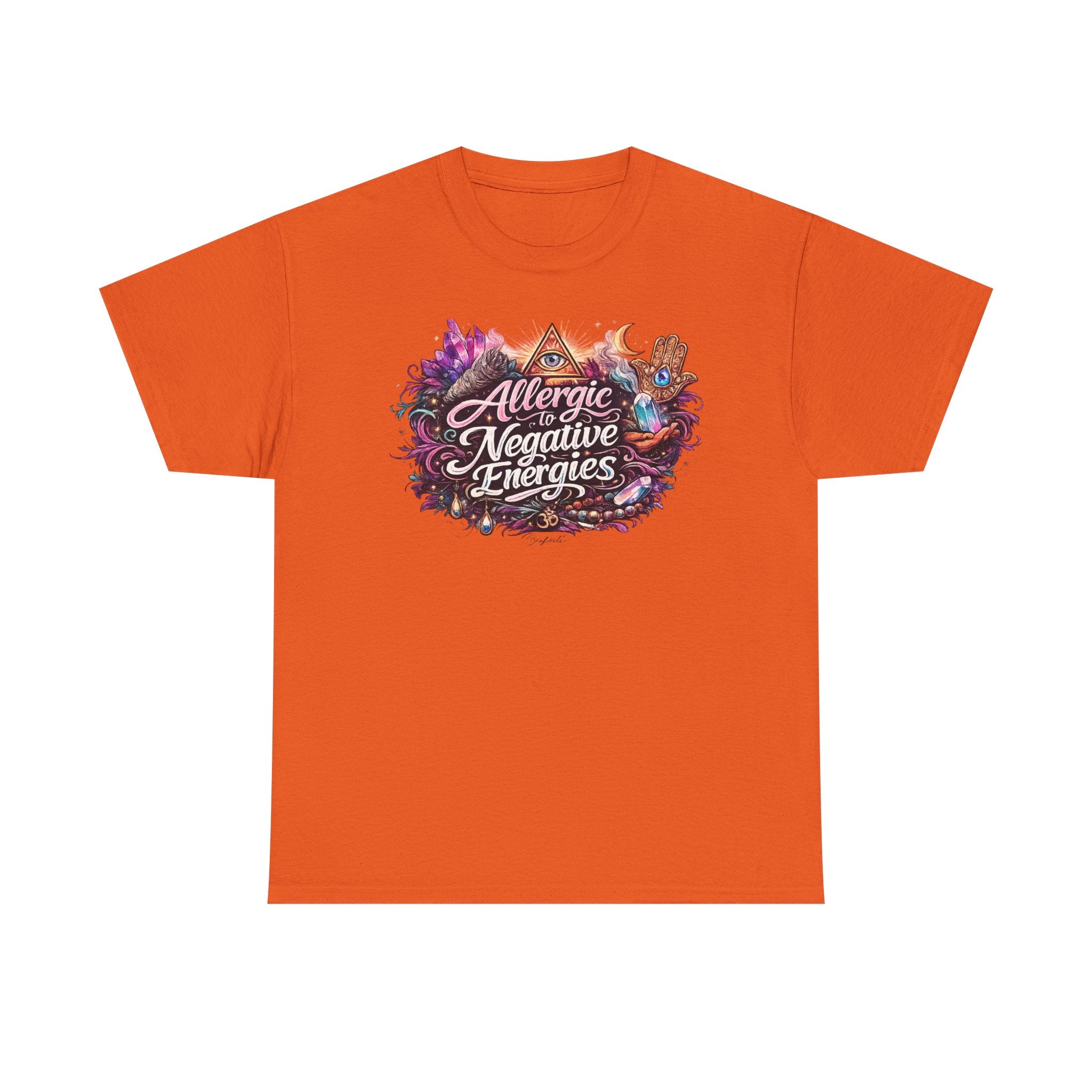 Allergic to Negative Energies T-Shirt — Positive Vibes Graphic Tee