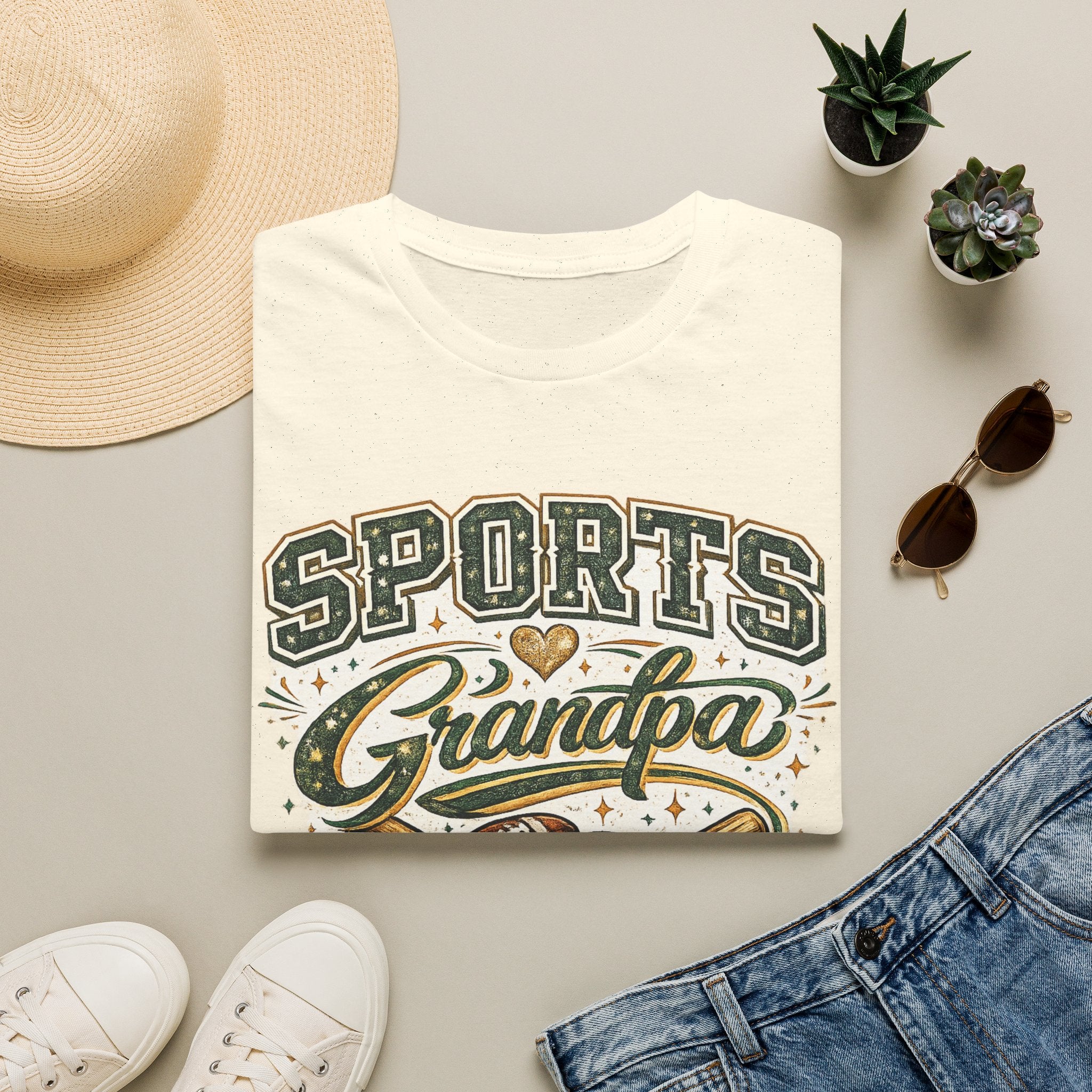 Sports Grandpa T-Shirt — Vintage Athletic Grandpa Gift