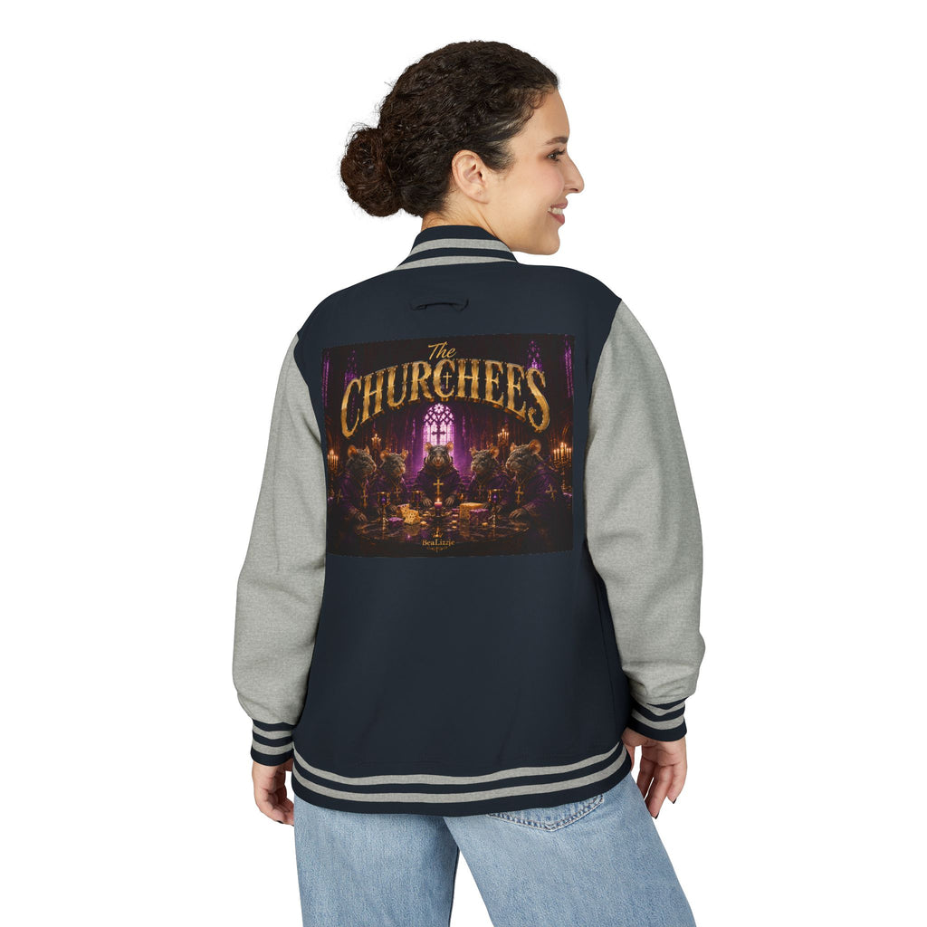 Letterman Jacket — The Churchchefs Band Logo Varsity Jacket