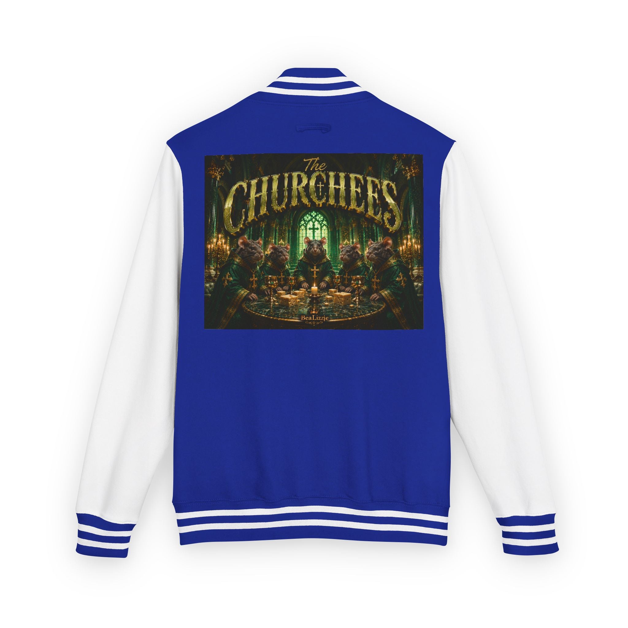 Letterman Jacket — The Churchers Band Logo Varsity Jacket