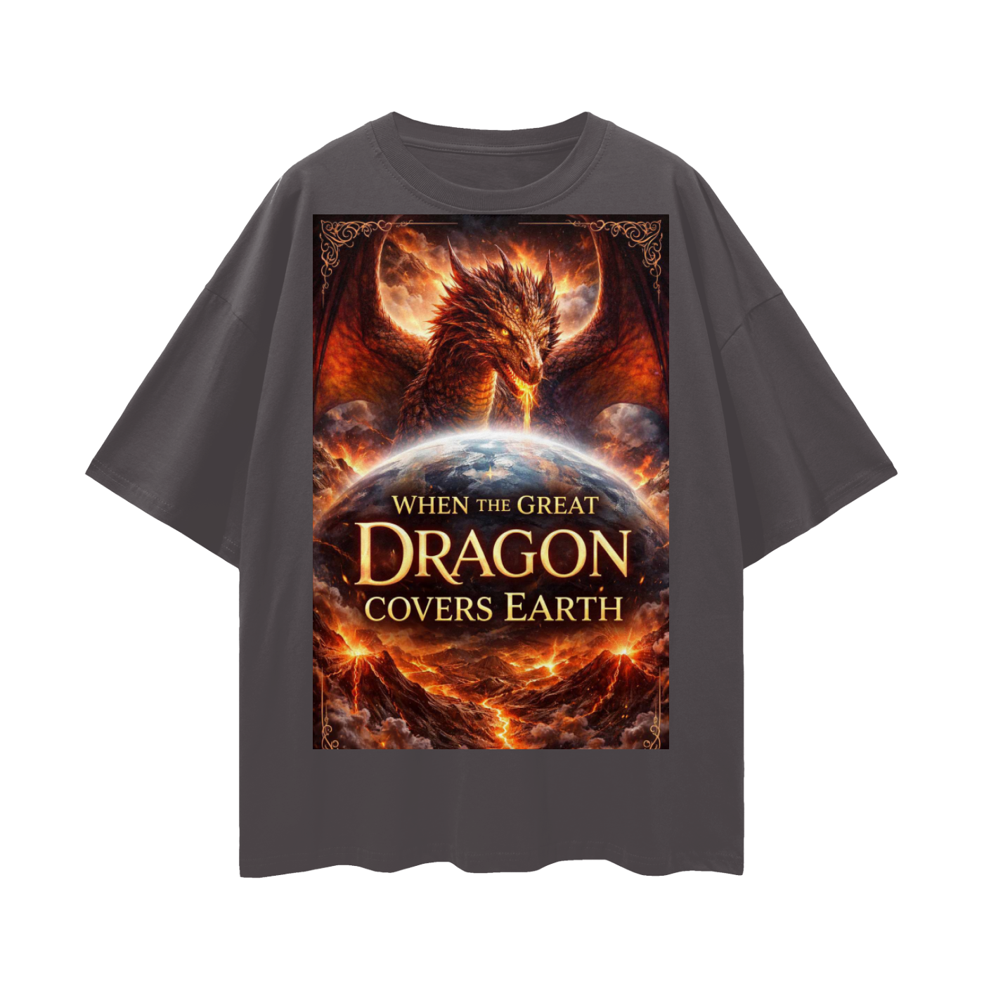 Streetwear Loose Drop Shoulder T-Shirt