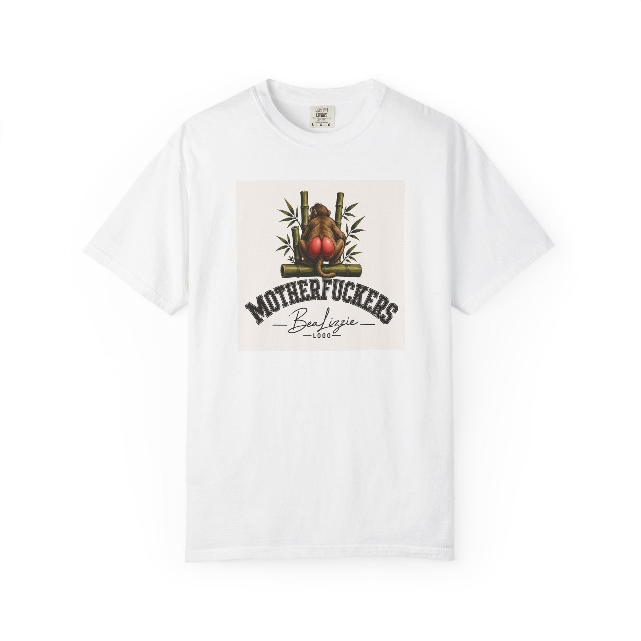 Motherfuckers Buddha Graphic T-Shirt — Retro Buddha & Bamboo Illustration Tee