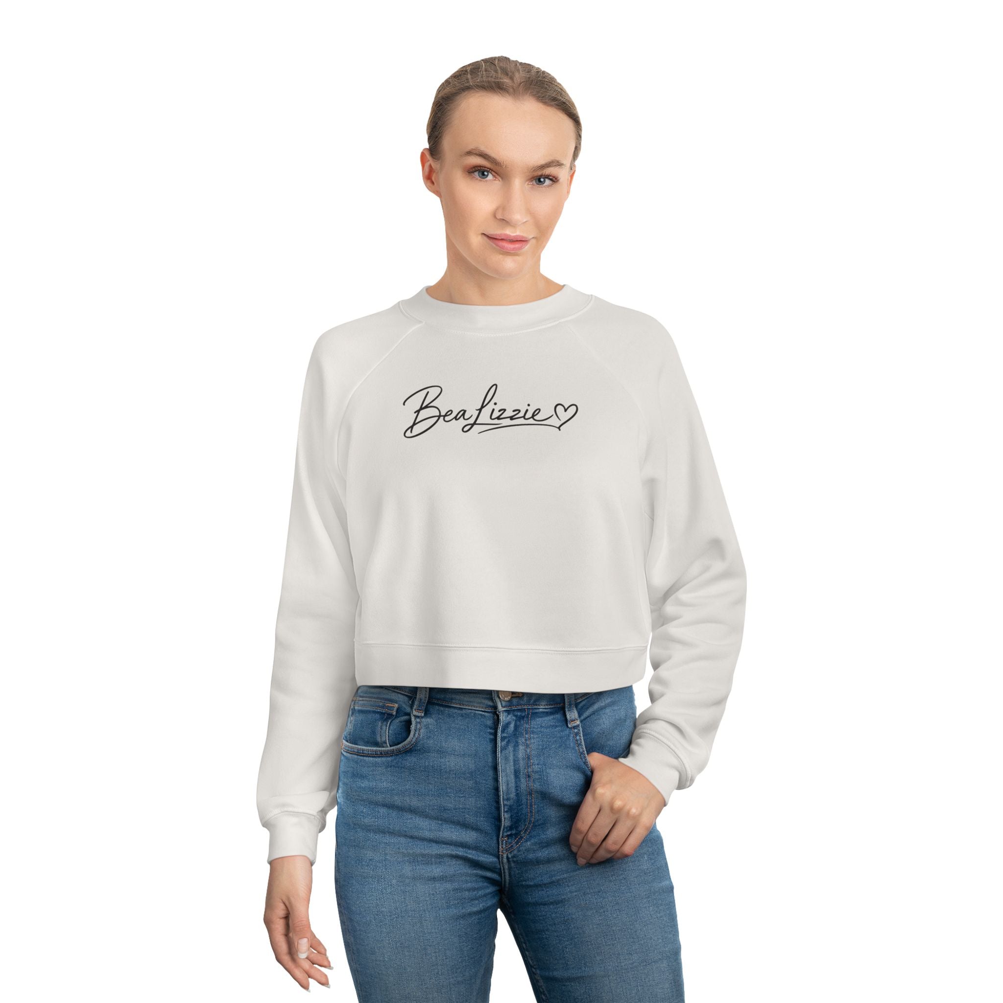 Cropped Pullover  'BeaLizzie' Fleece Sweatshirt