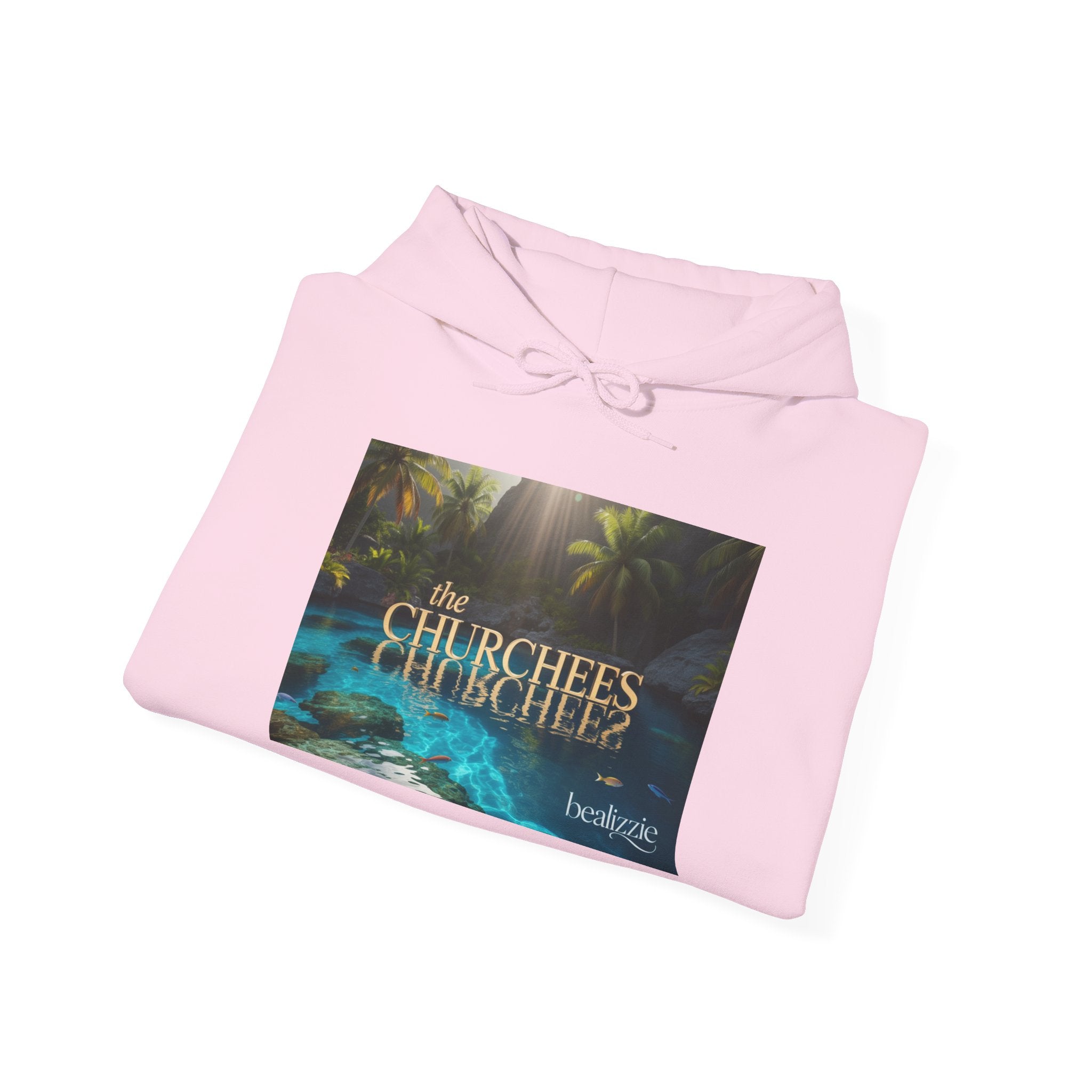 Sweat à capuche — Sweat à capuche graphique The Churchbees Tropical Night