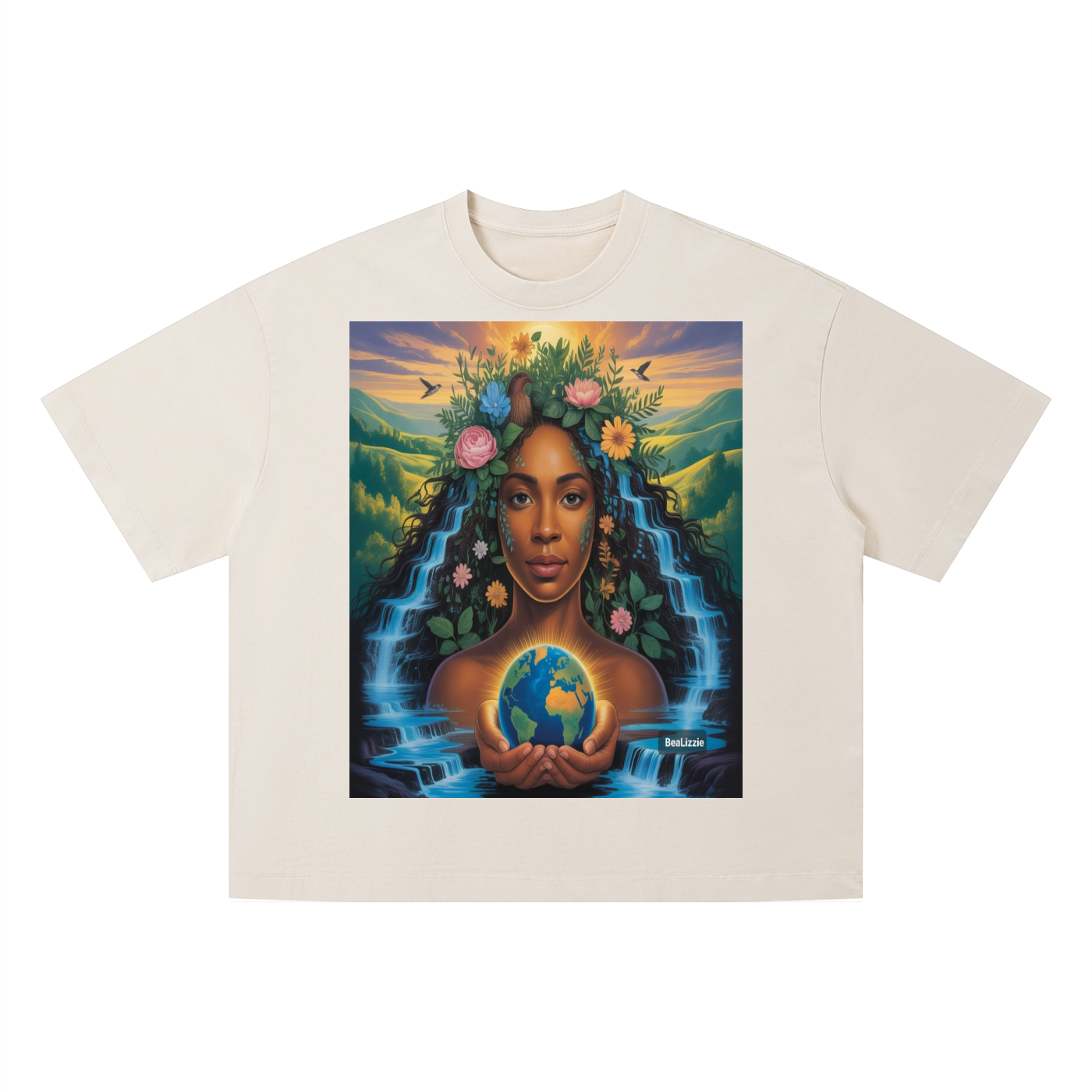Unisex Vintage Washed Boxy T-Shirt