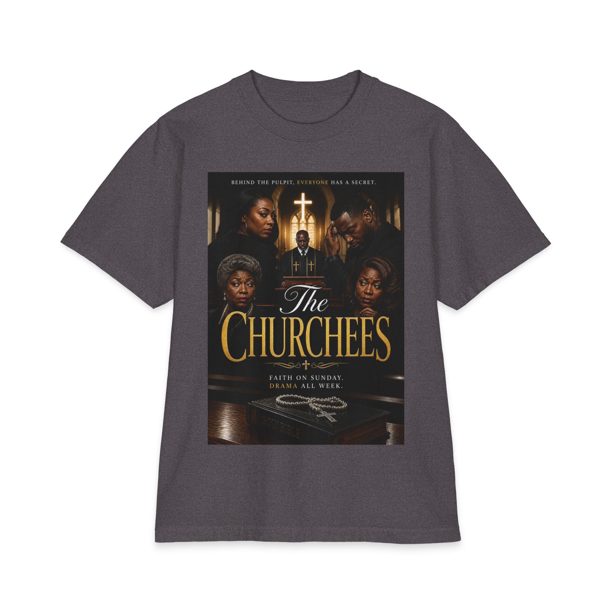 The Churchees Graphic T-Shirt — Vintage Gospel Poster Tee